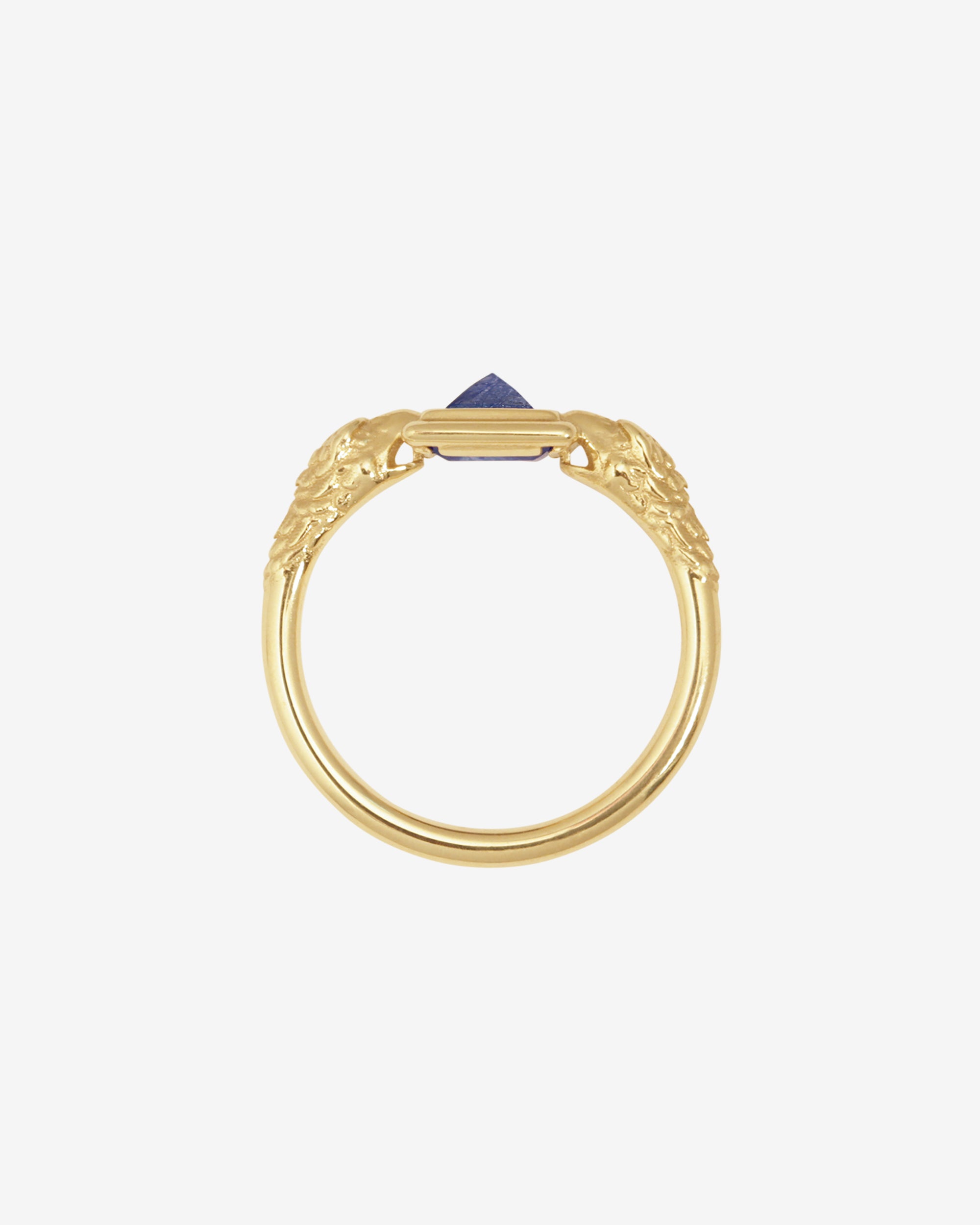 Asier Ring Sapphire Solid Gold