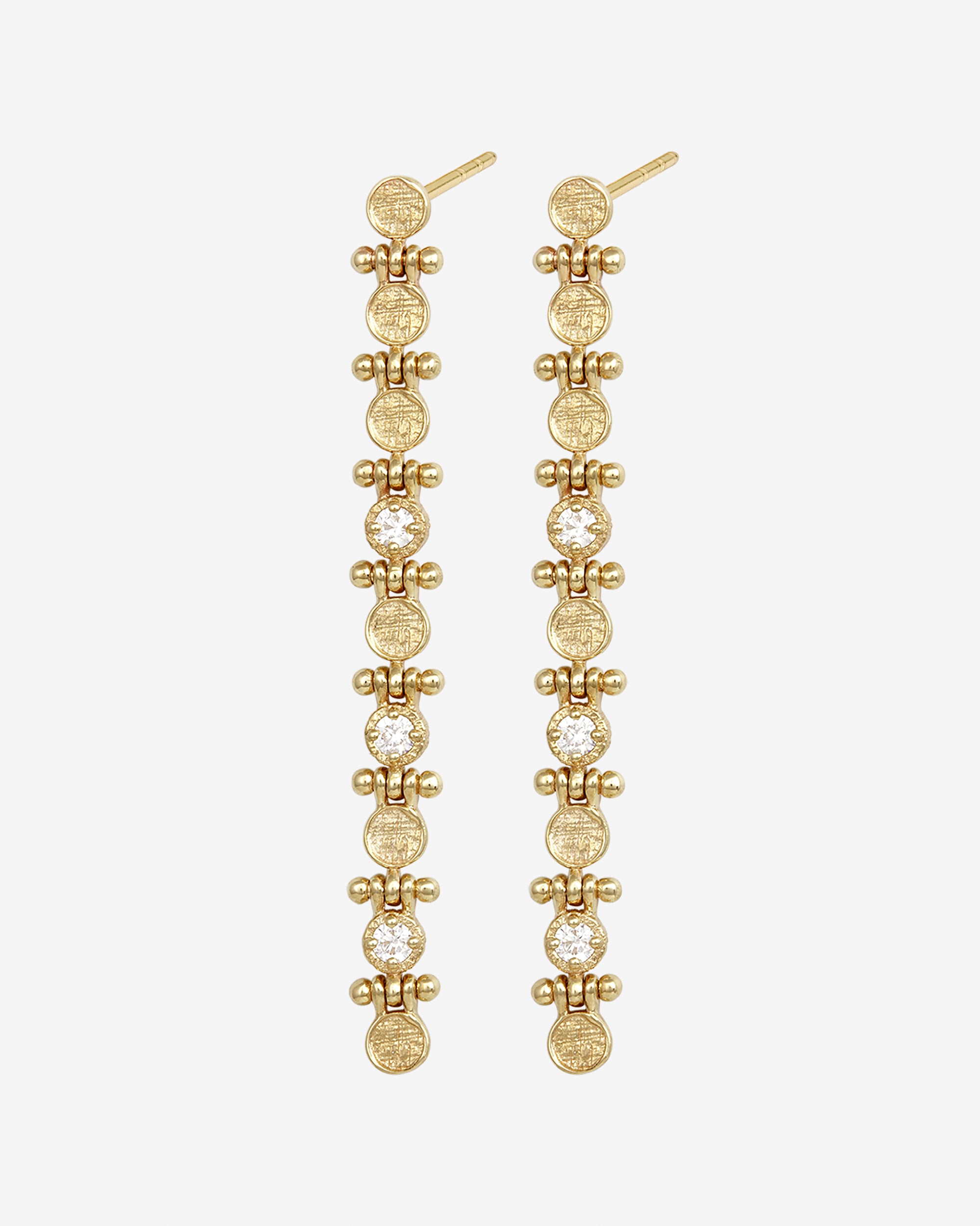 Asteria Earrings Diamond Solid Gold