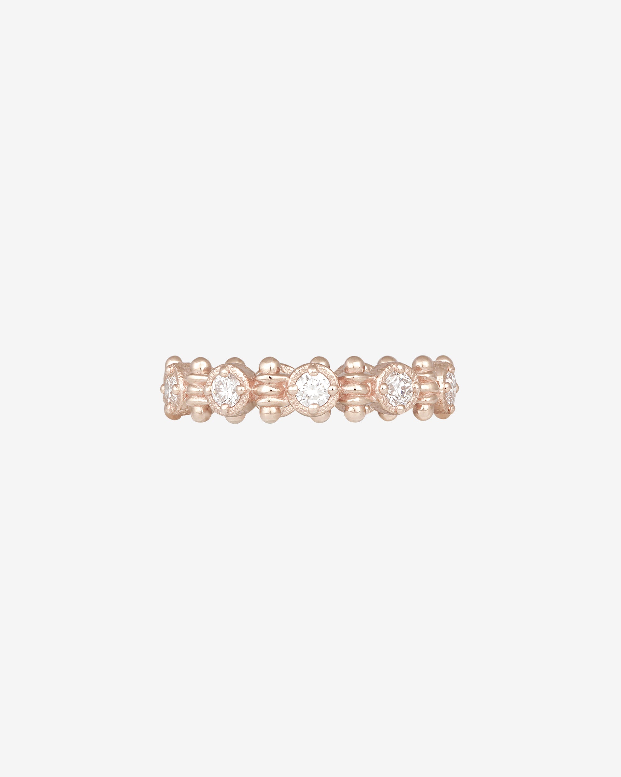 Asteria Eternity Ring Diamond Rose Gold
