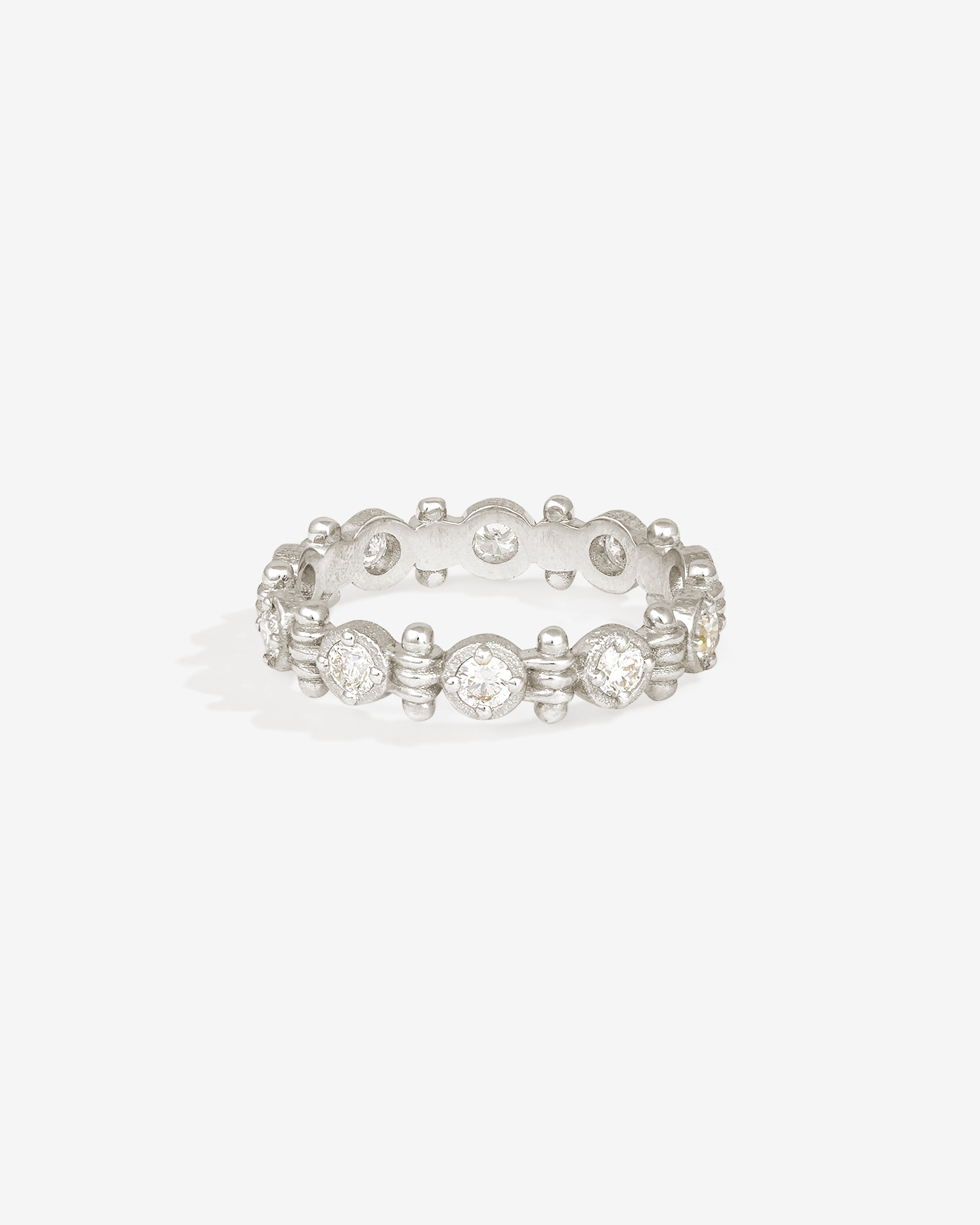 Asteria Eternity Ring Diamond White Gold