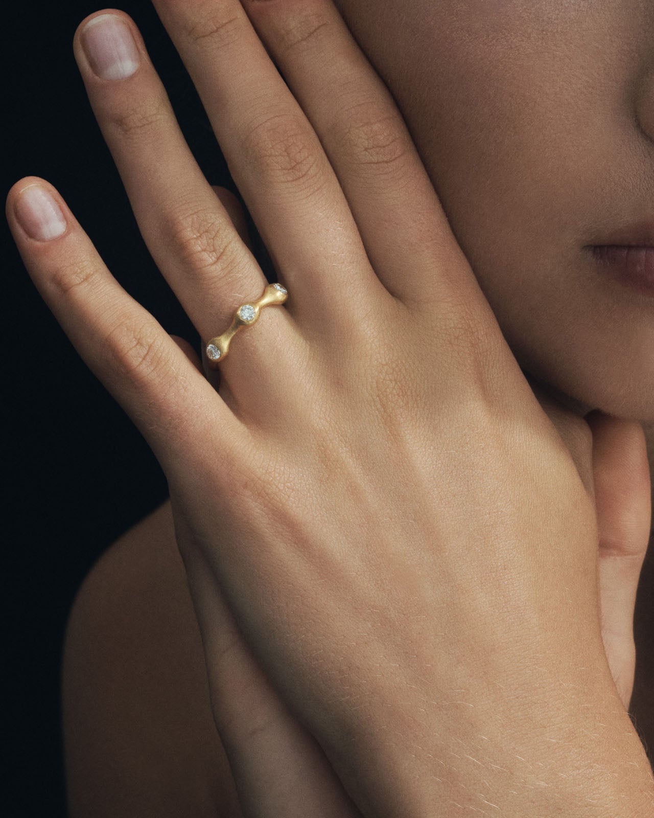 Balsam Ring Diamond Solid Gold