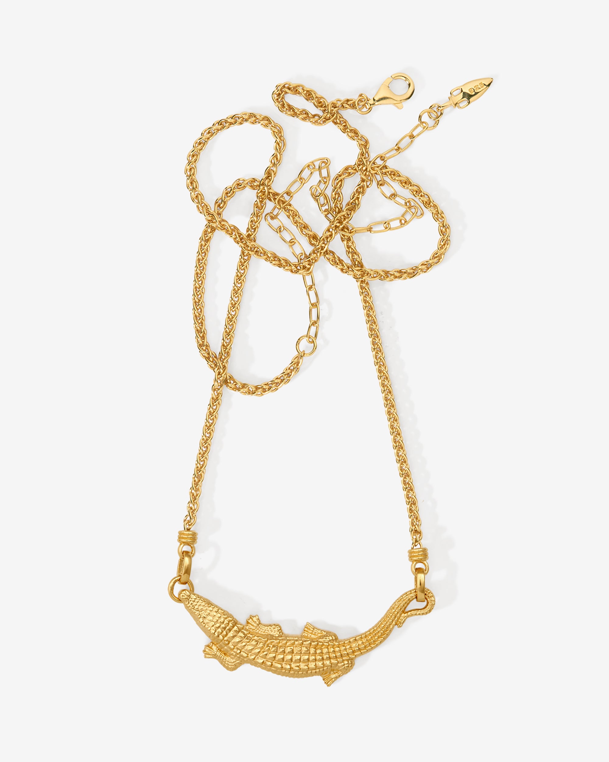 Bask Necklace Gold Vermeil