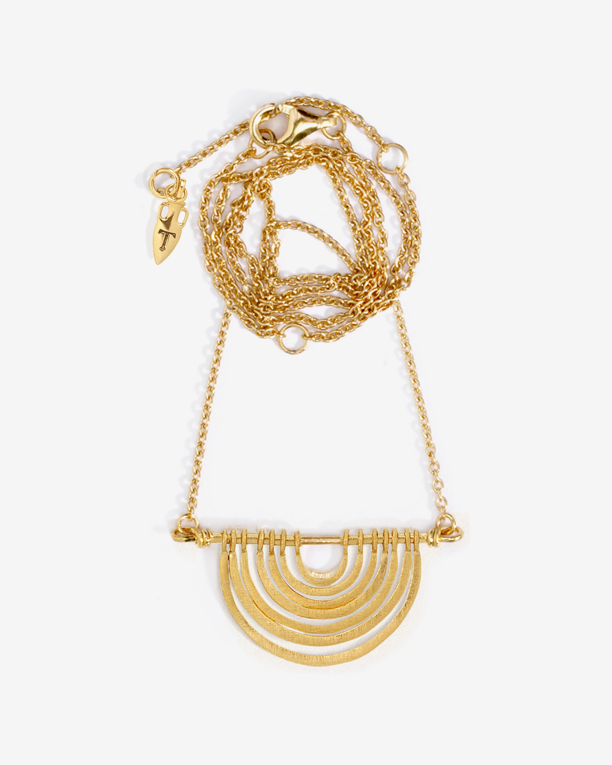 Baye Necklace Gold Vermeil
