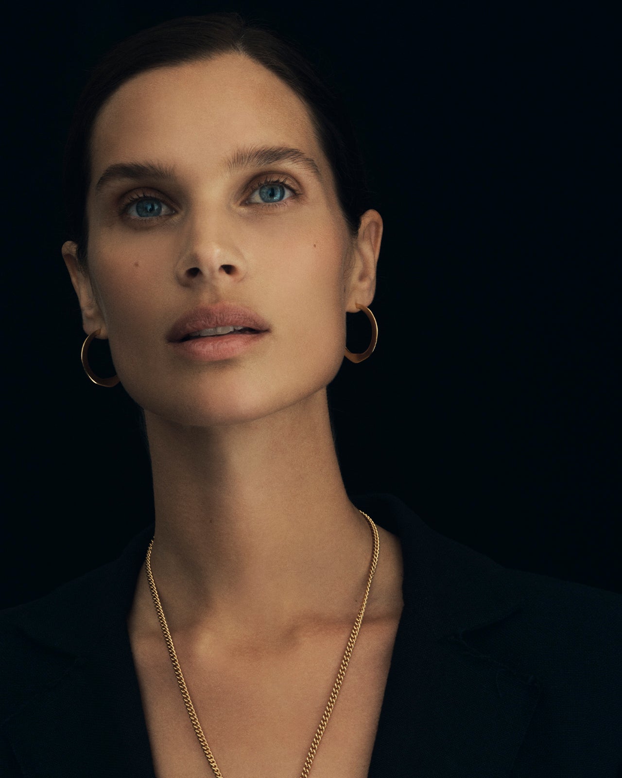 Circe Hoops Medium Gold Vermeil