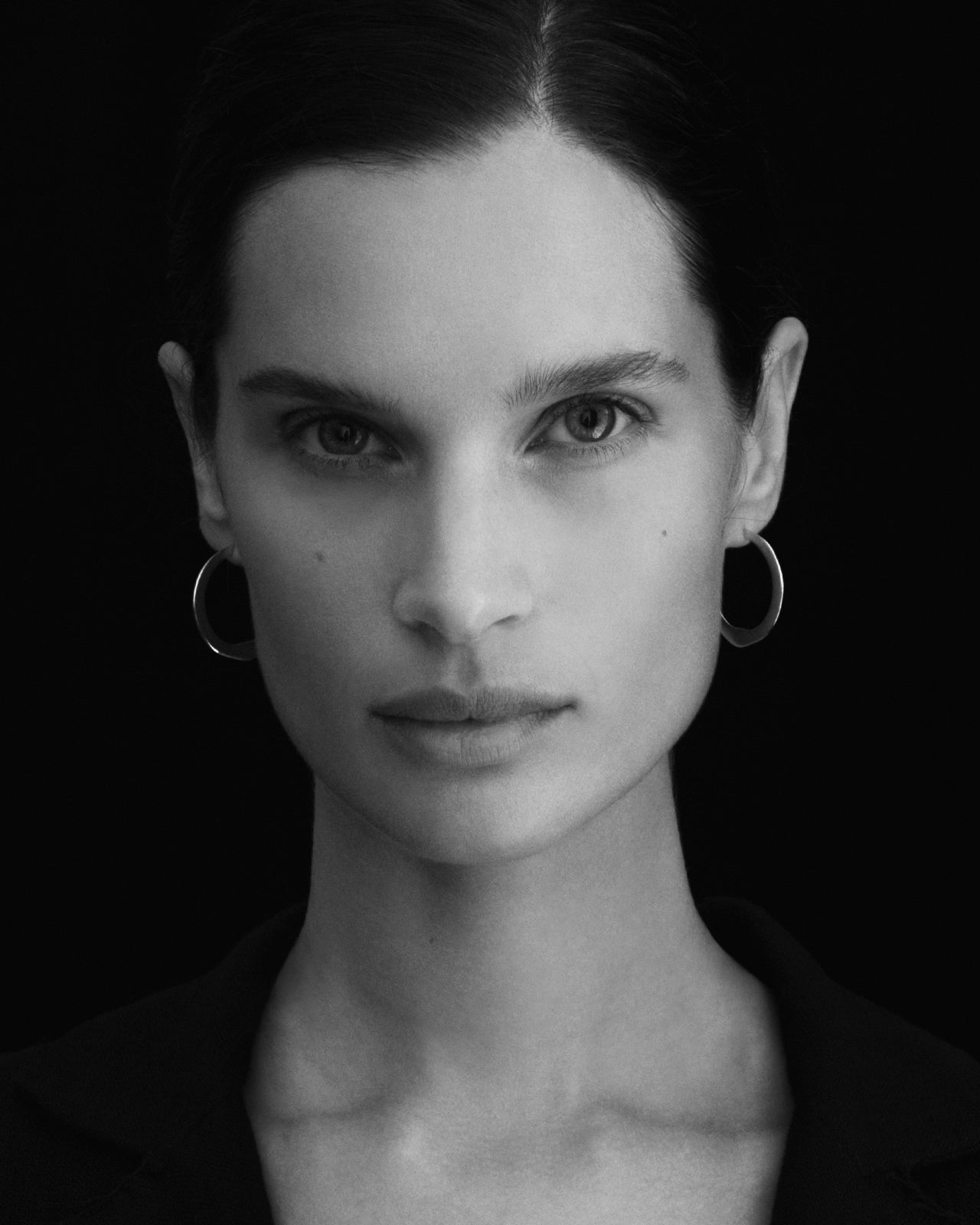 Circe Hoops Medium Silver