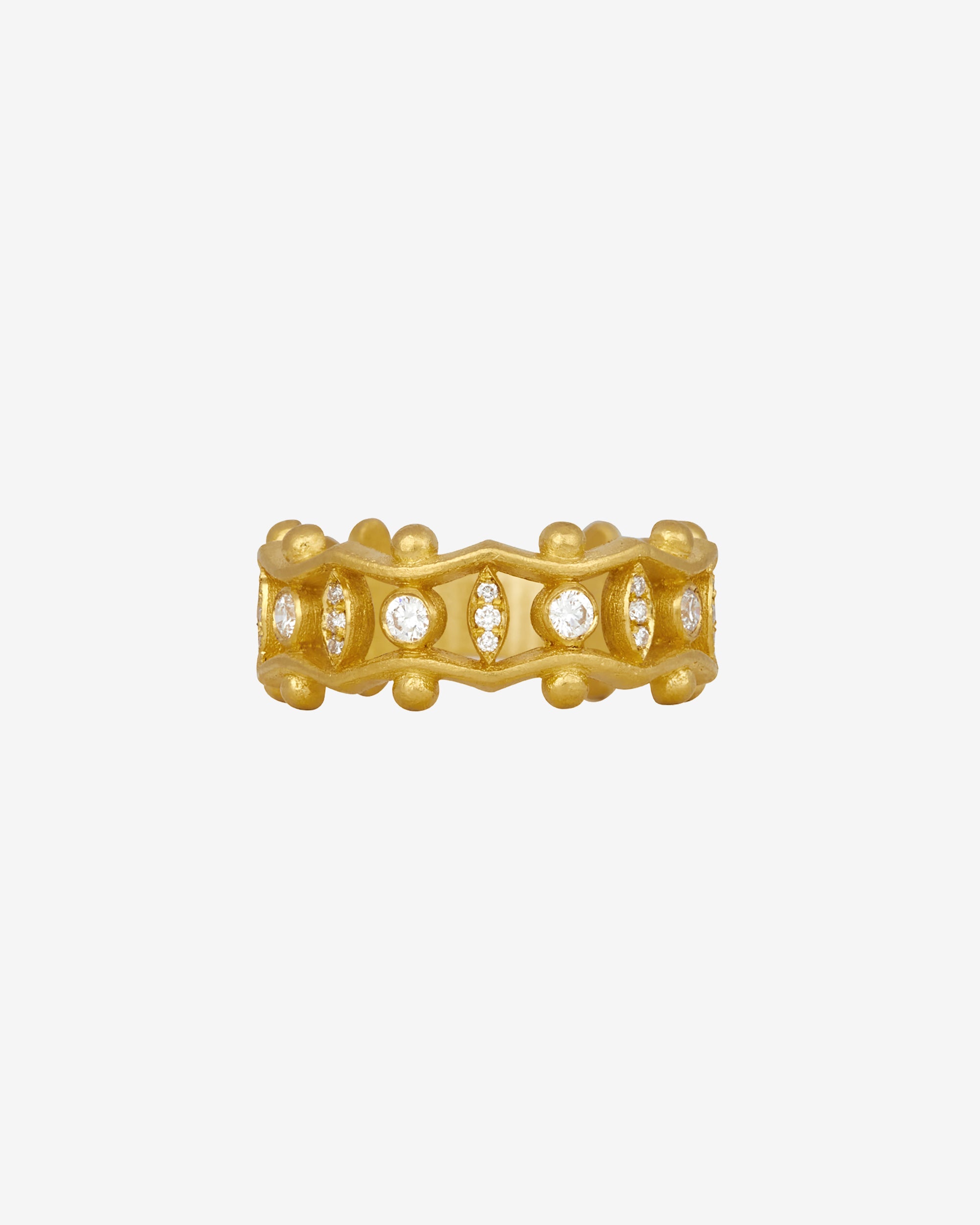 Cadence Ring Diamond Solid Gold
