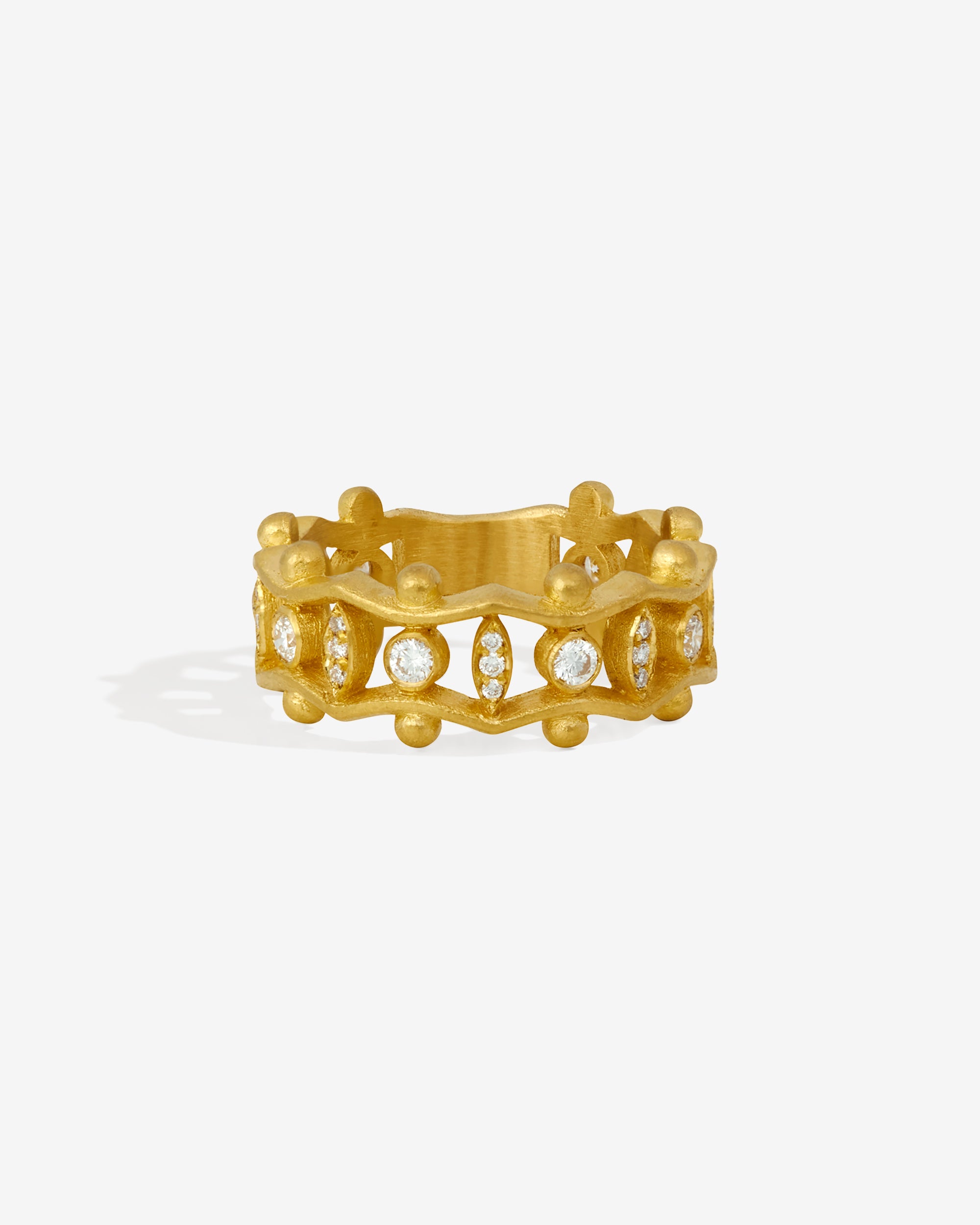 Cadence Ring Diamond Solid Gold