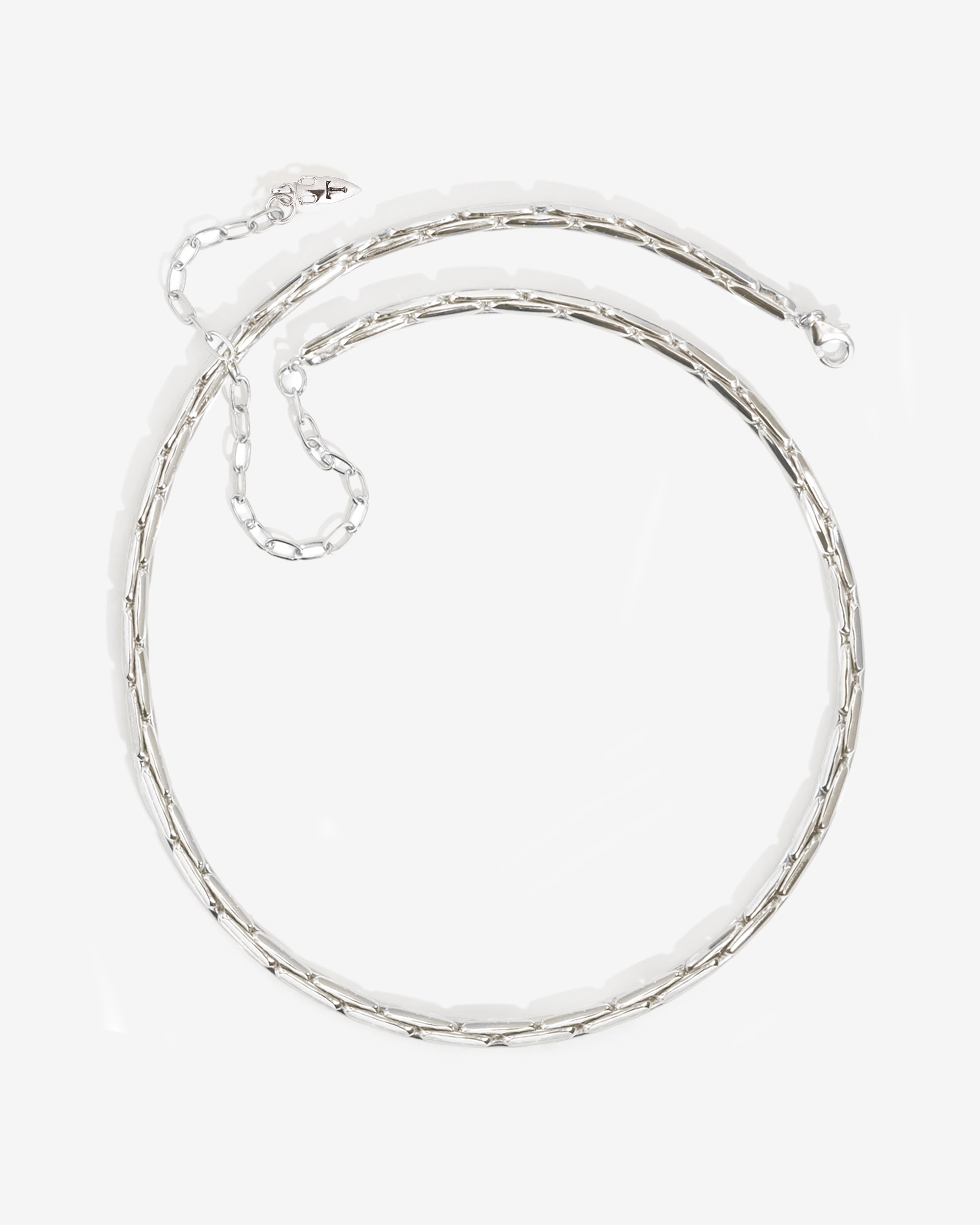 Caria Necklace Large Silver