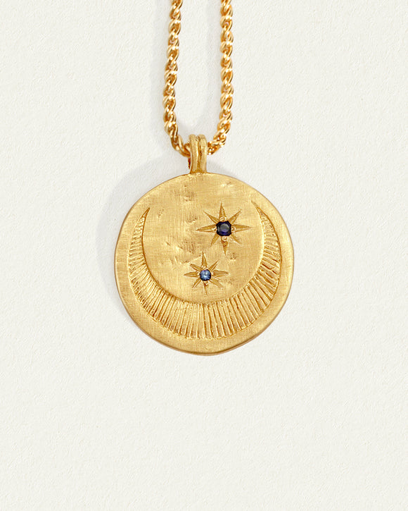 Celeste Necklace Gold Vermeil – Temple of the Sun US