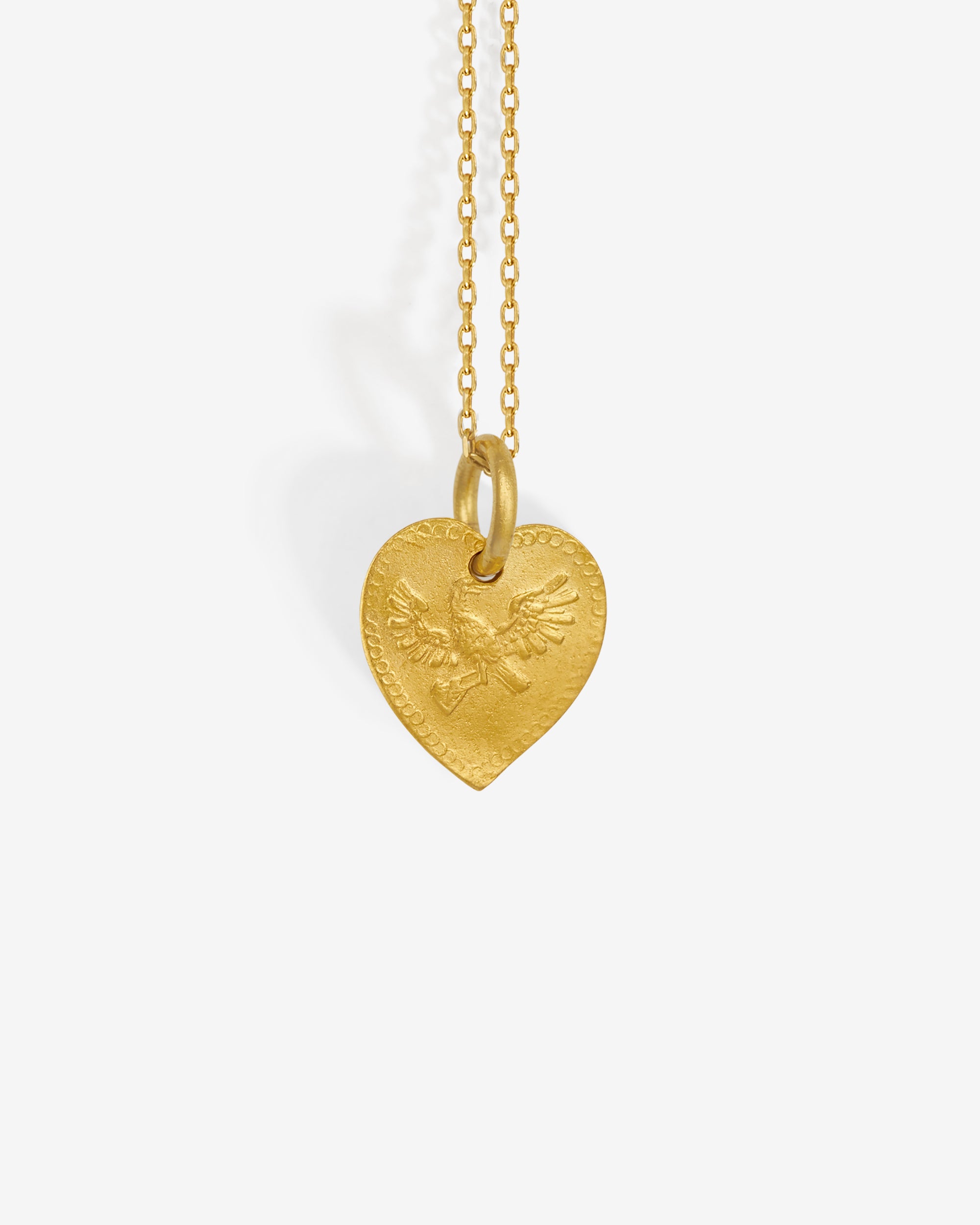Courage Necklace Solid Gold