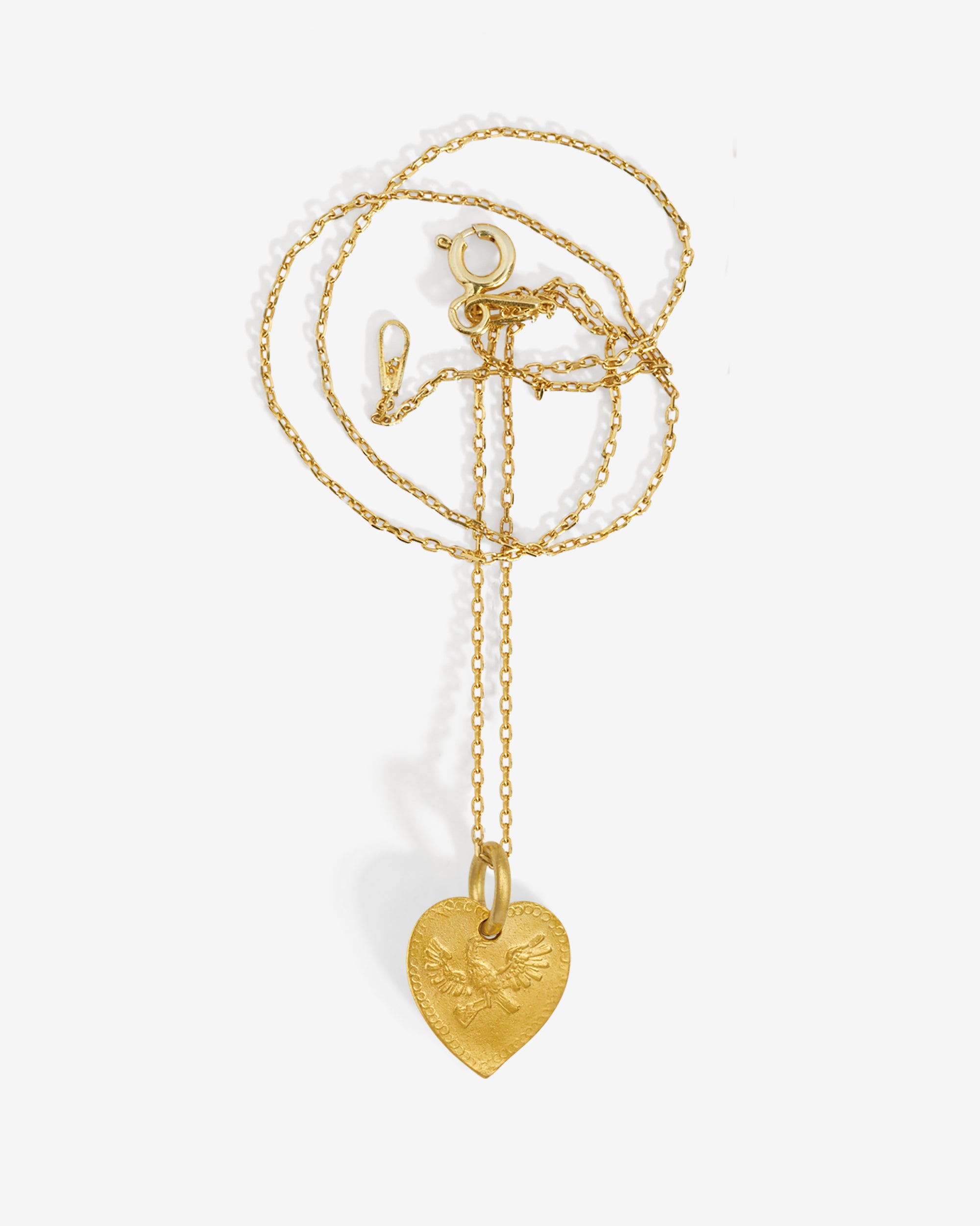 Courage Necklace Solid Gold