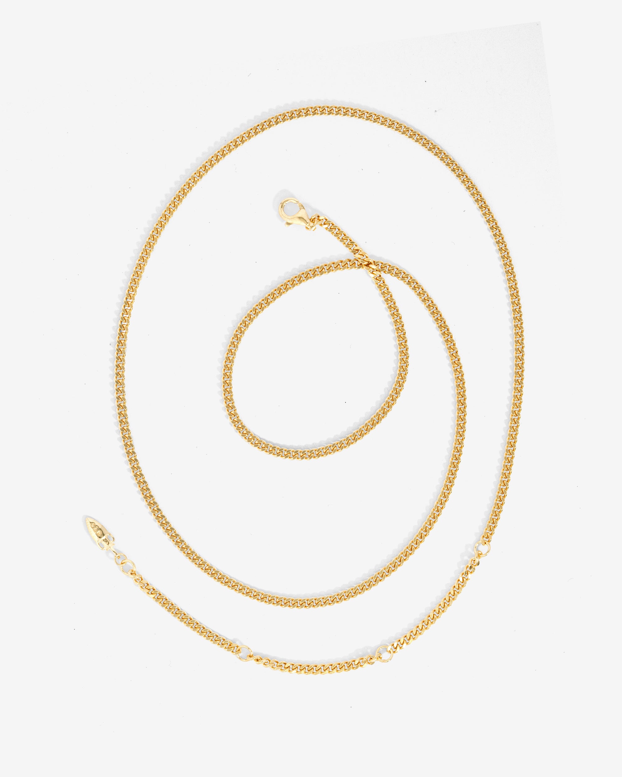 Damon Chain 2.4mm Gold Vermeil