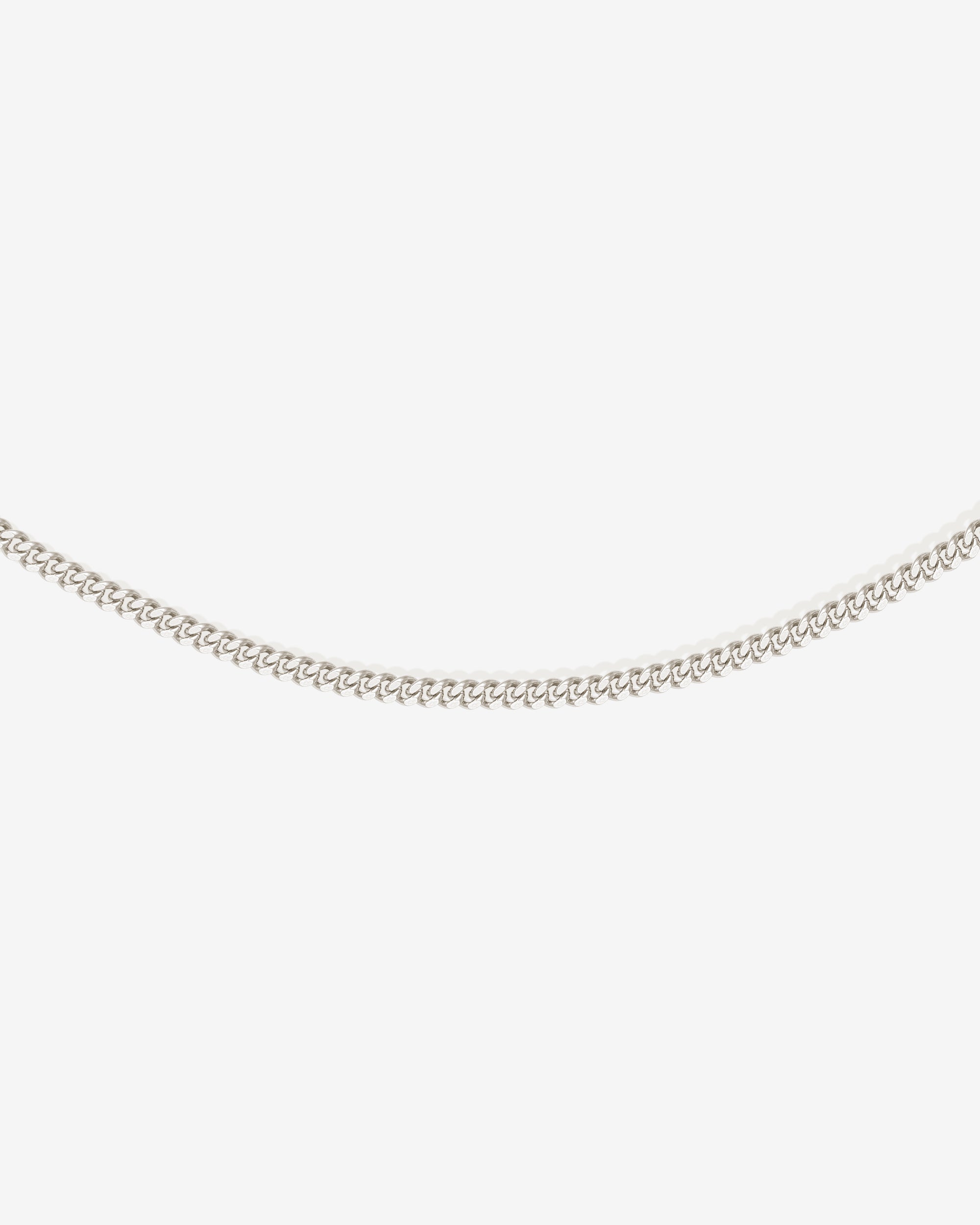 Damon Chain 2.4mm Silver