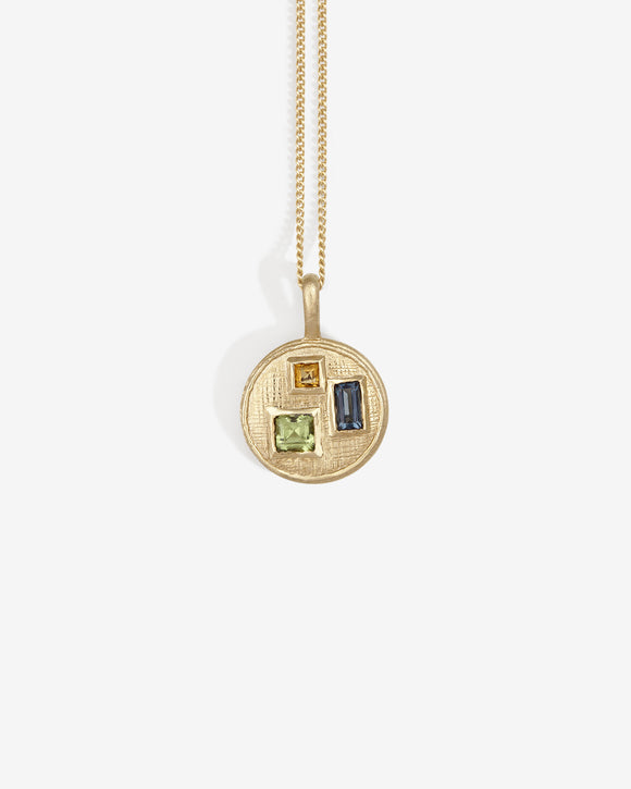 Dina Necklace Small Solid Gold