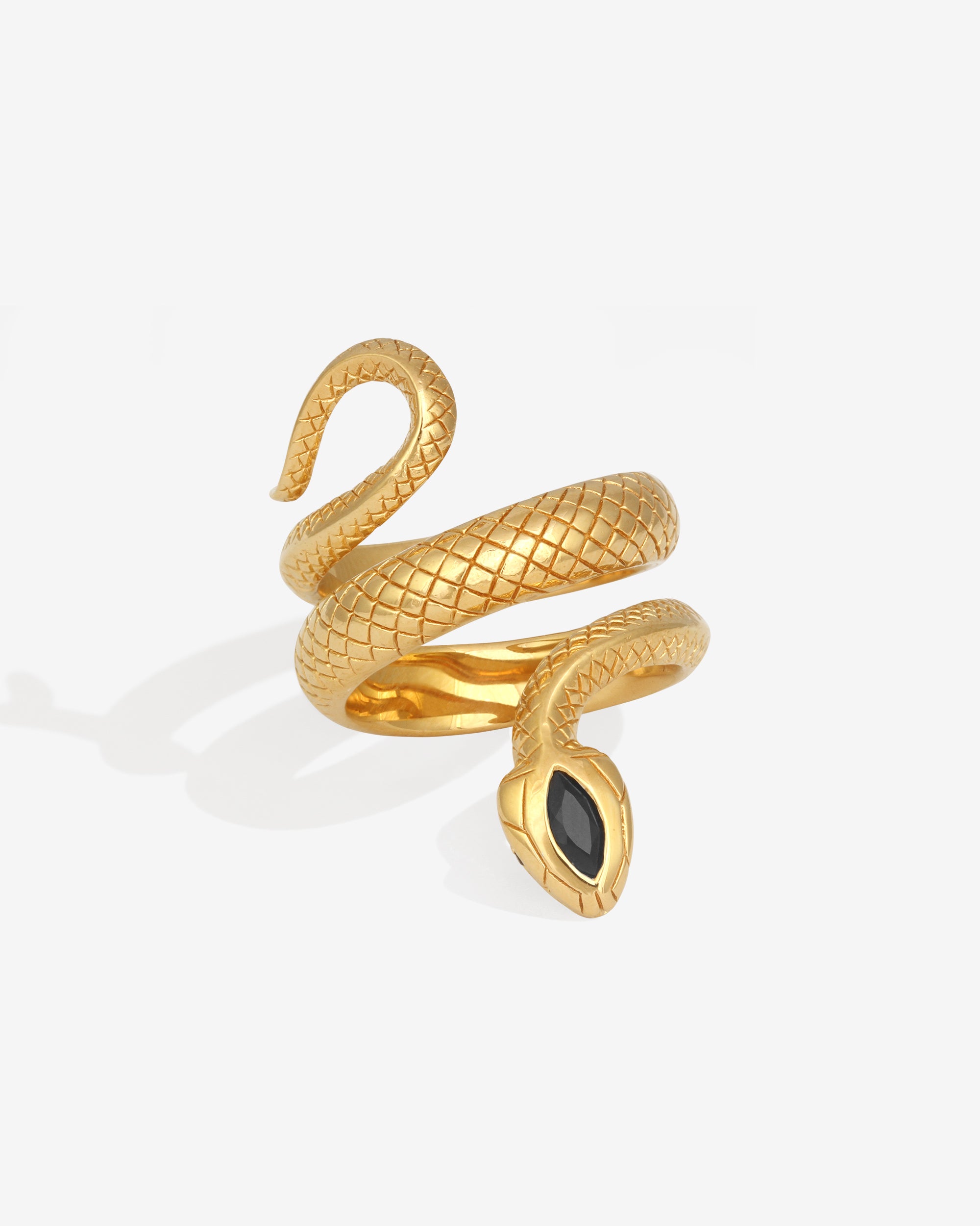 Draco Ring Gold Vermeil