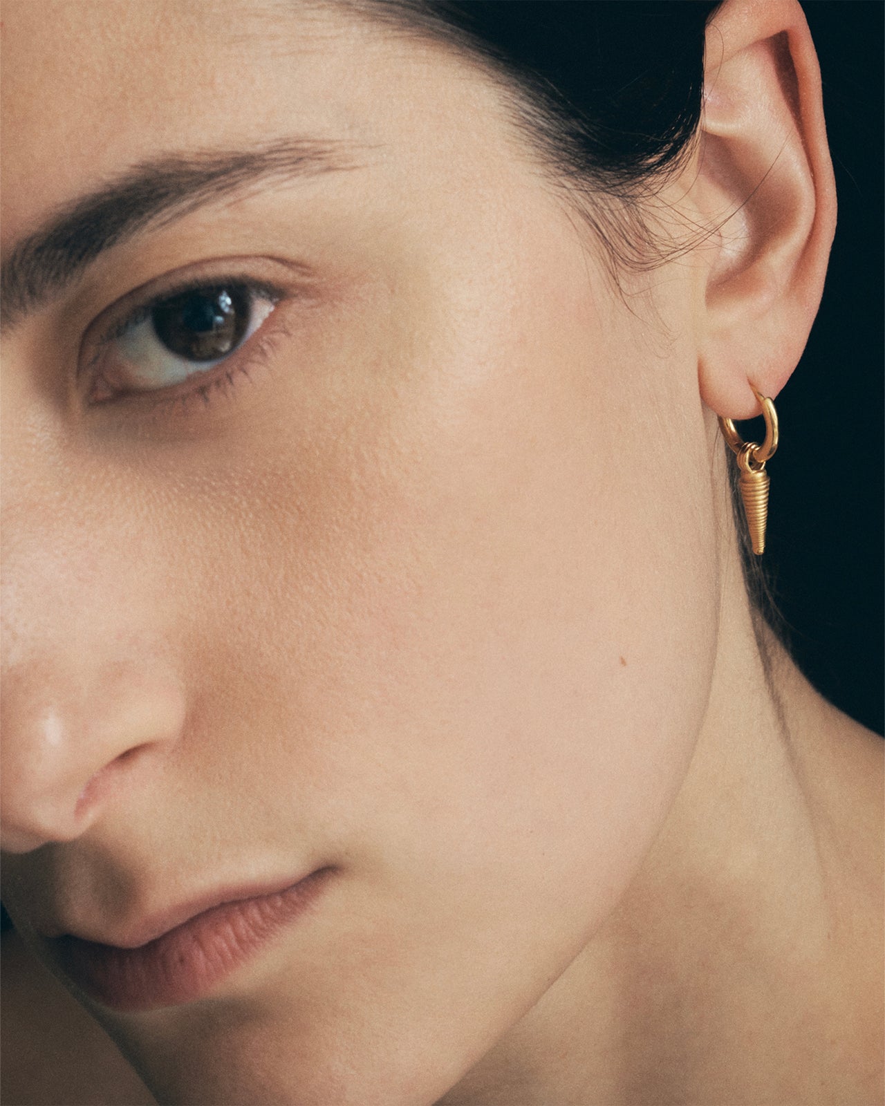 Echo Earrings Gold Vermeil