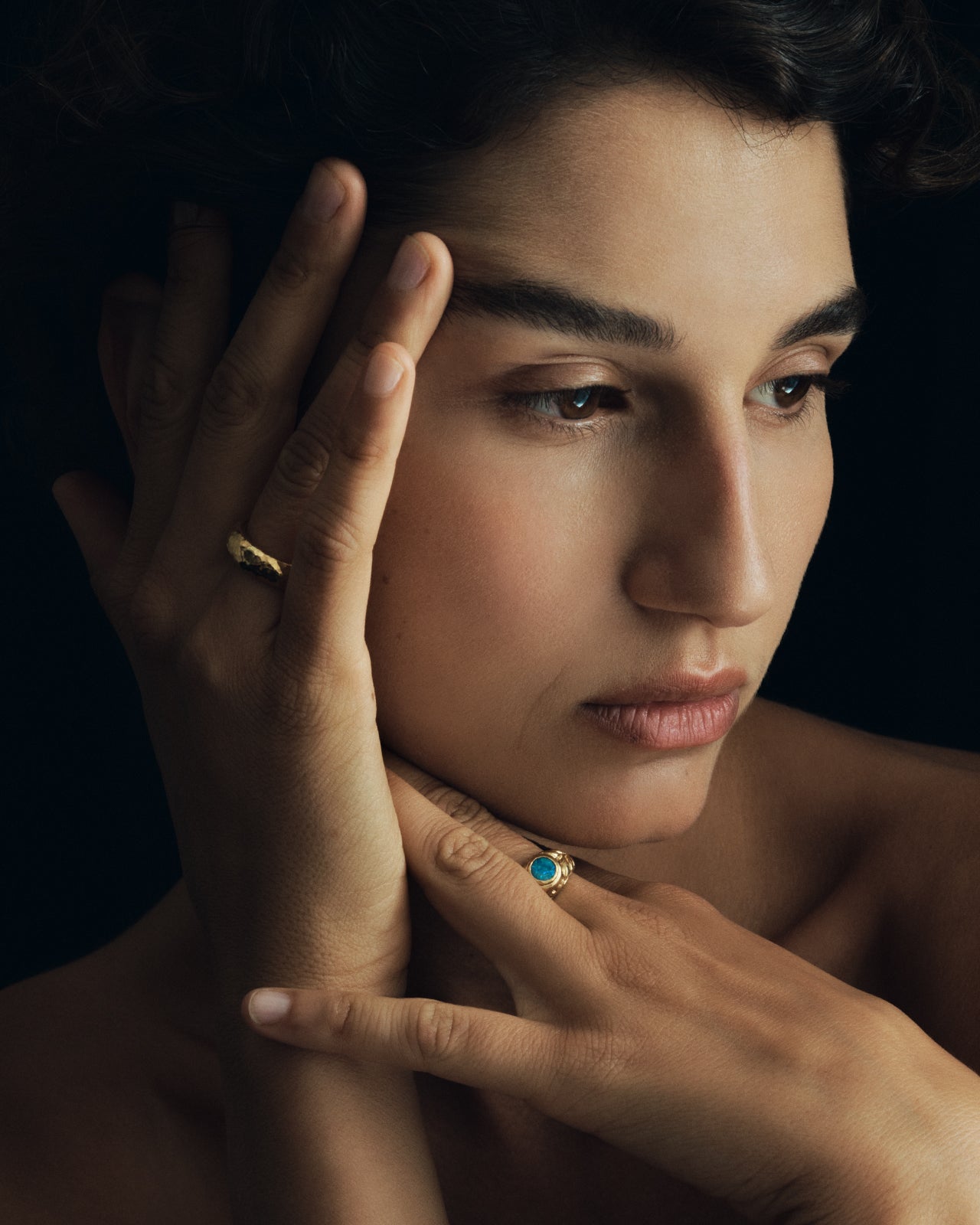 Elah Ring Solid Gold