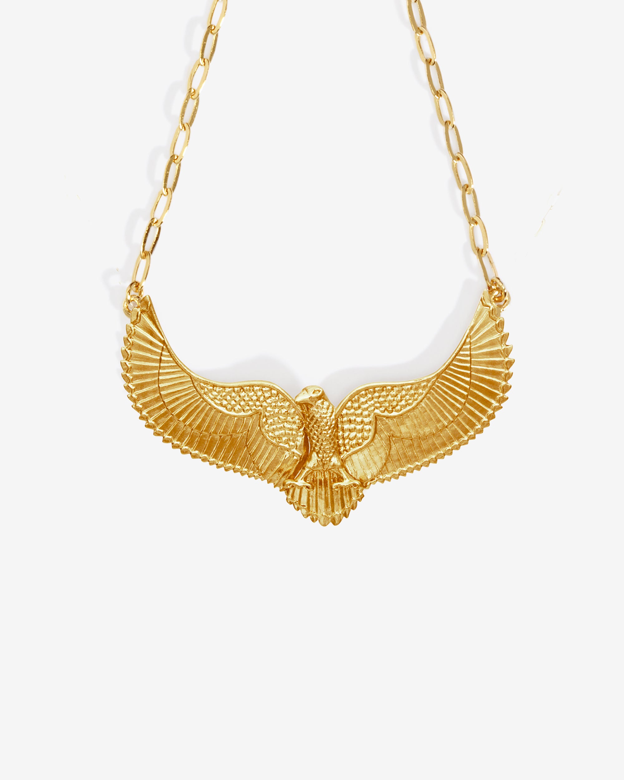 Eagle Necklace Gold Vermeil
