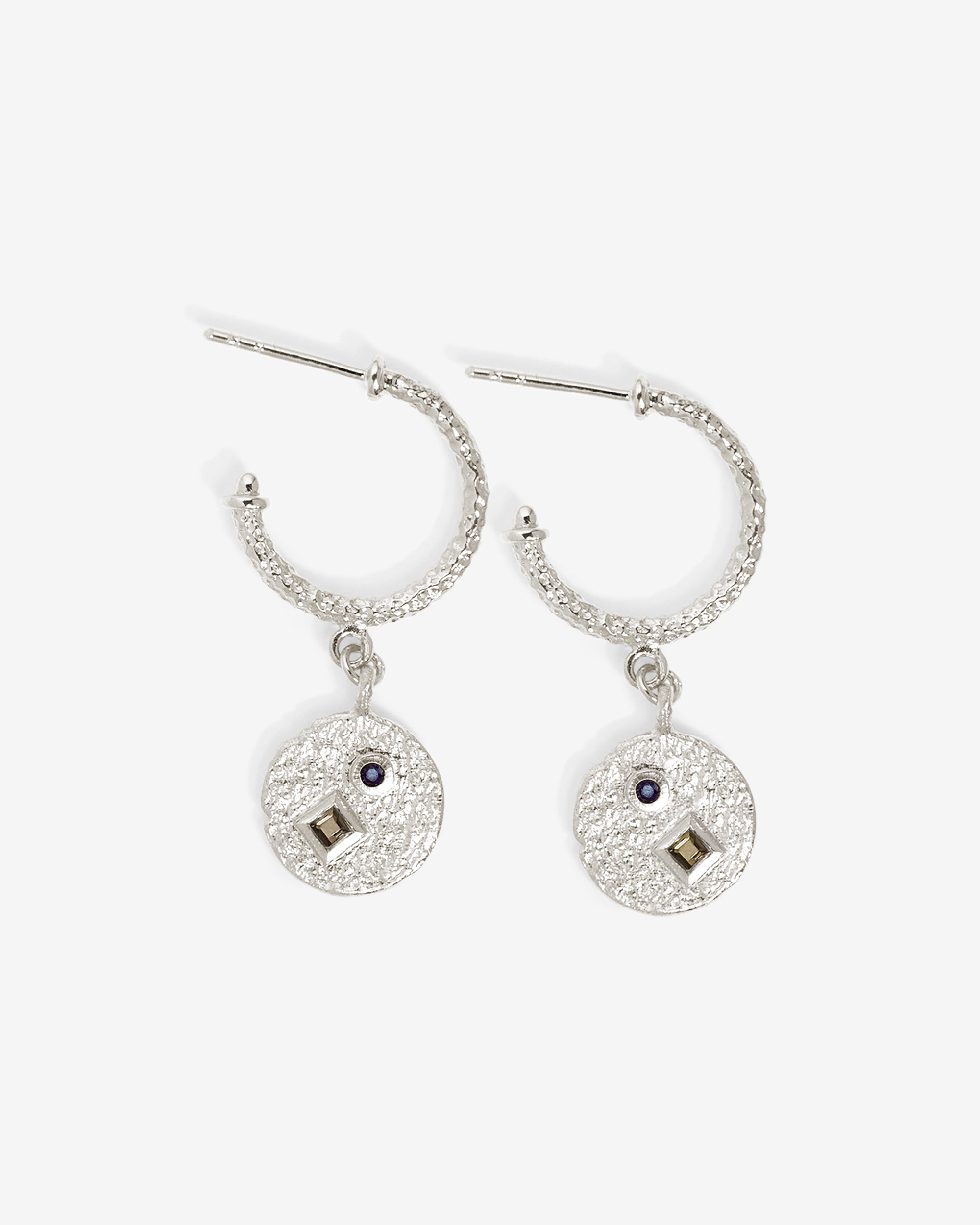 Etna Earrings Silver