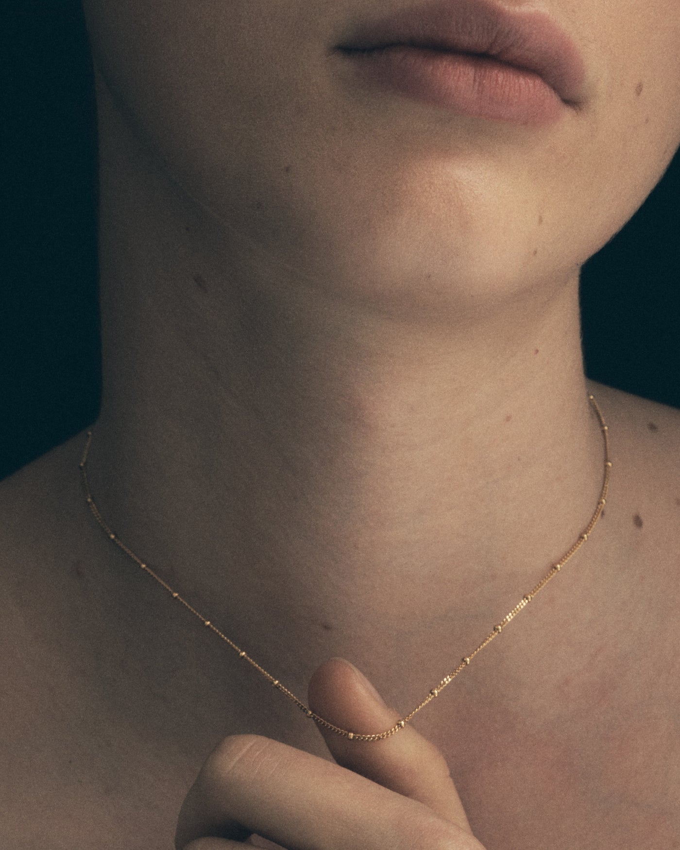 Fine Choker Chain Necklace Gold Vermeil – Temple of the Sun US