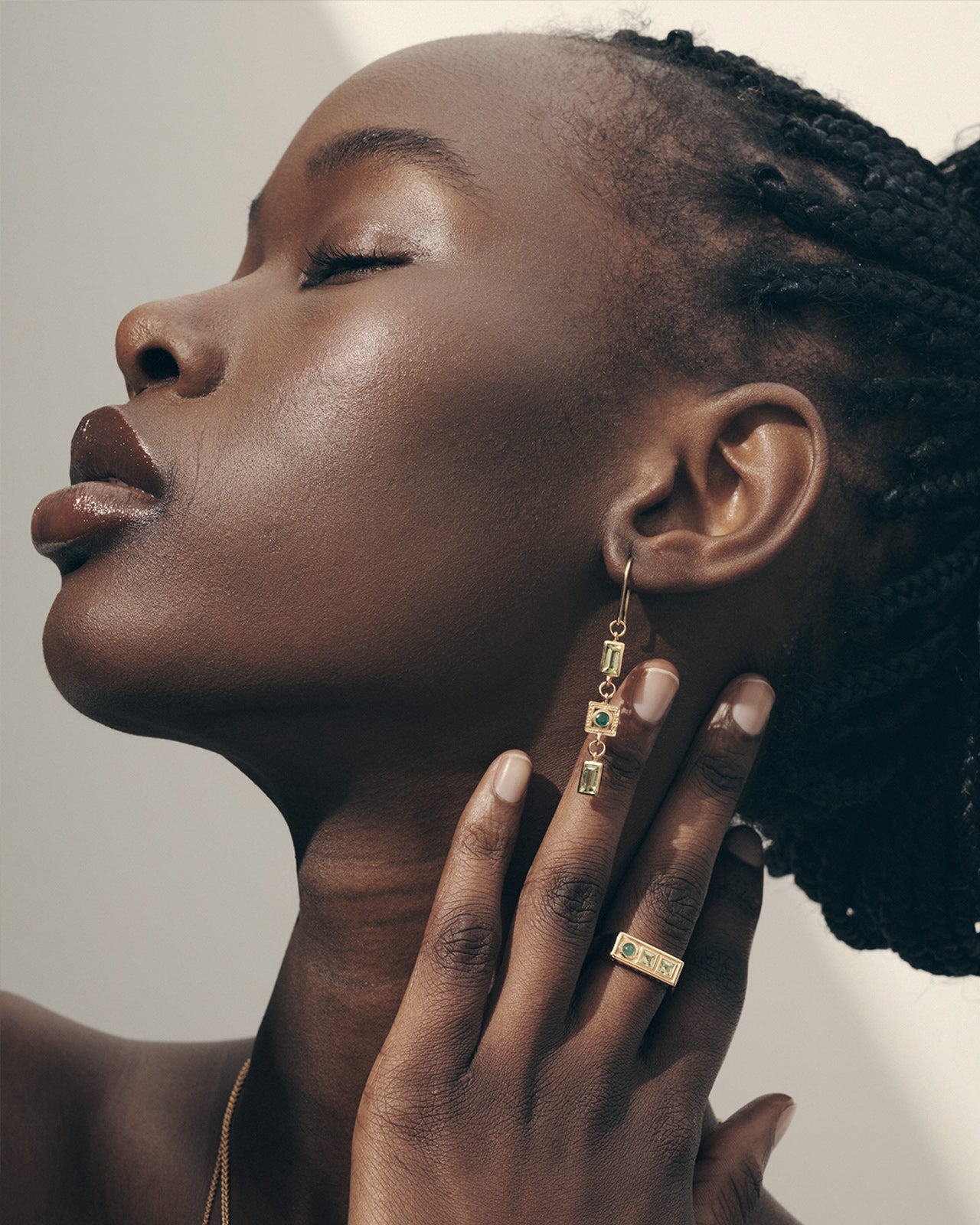 Florence Earrings Gold Vermeil