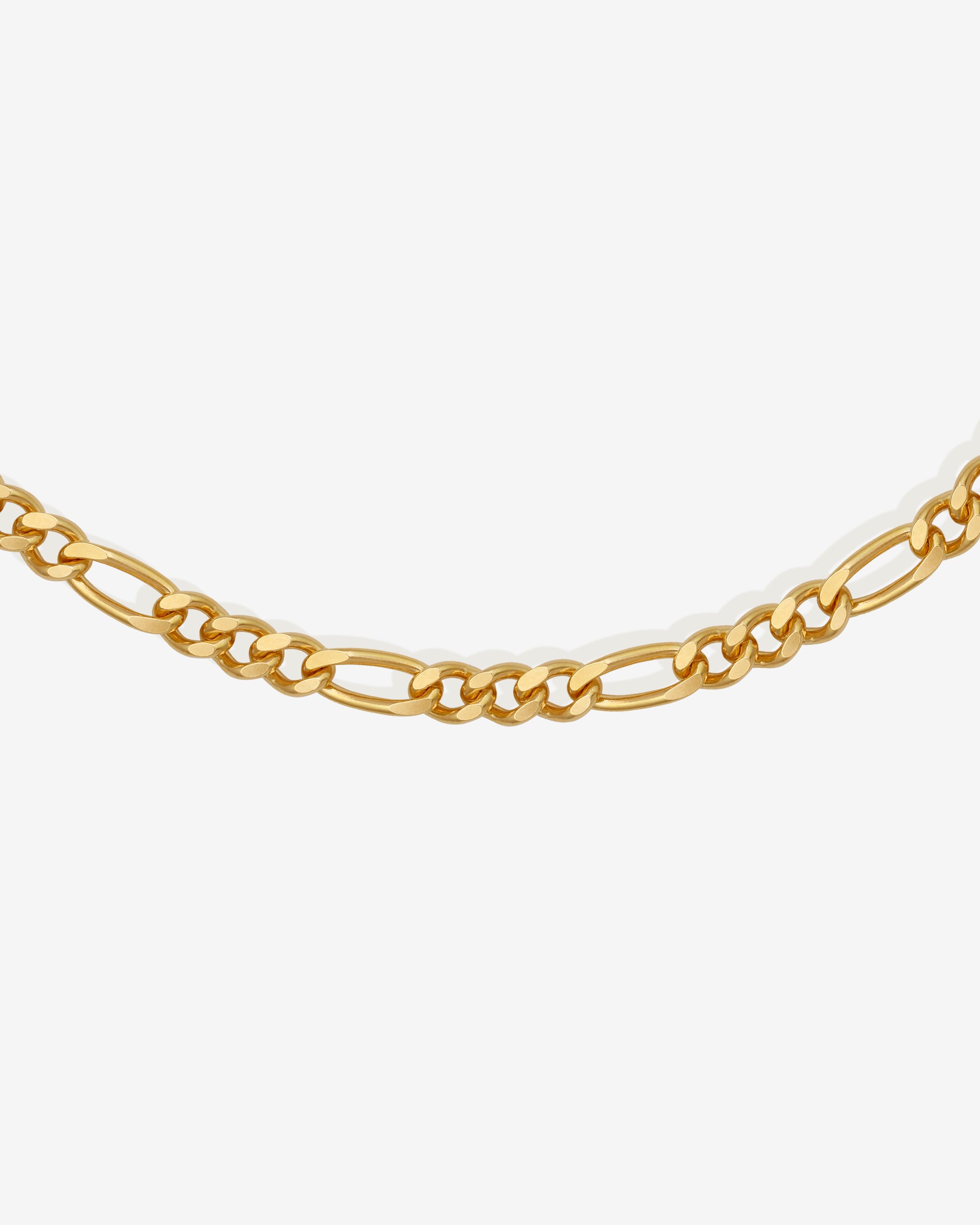 Figaro Chain 5.5mm Gold Vermeil