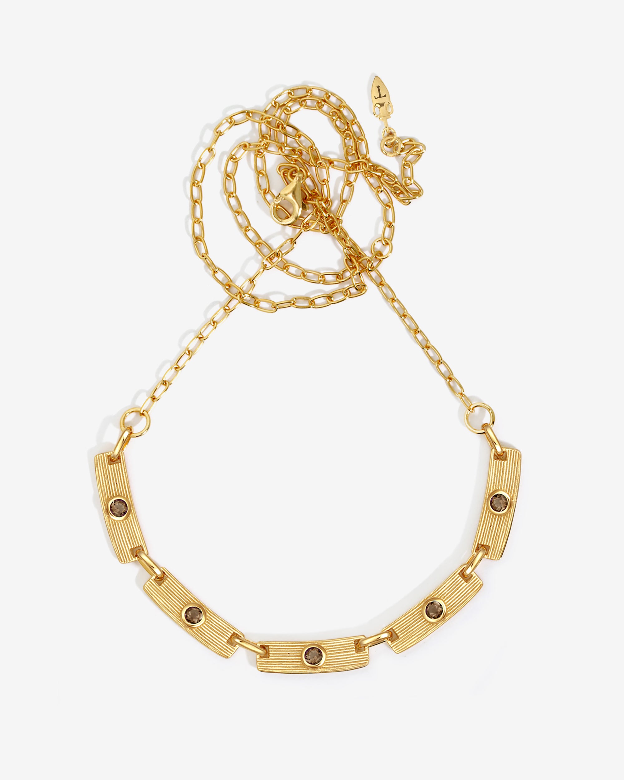 Flow Necklace Gold Vermeil