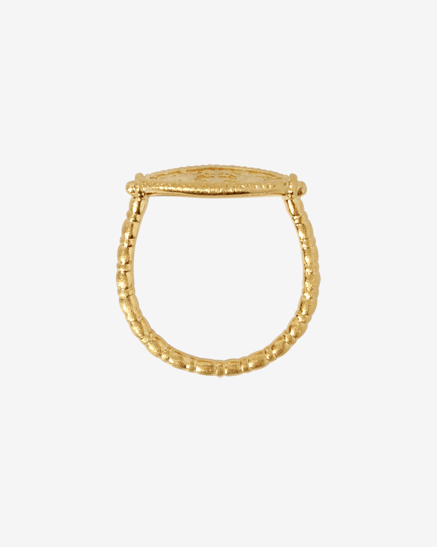 Gaia Ring Gold Vermeil – Temple of the Sun US