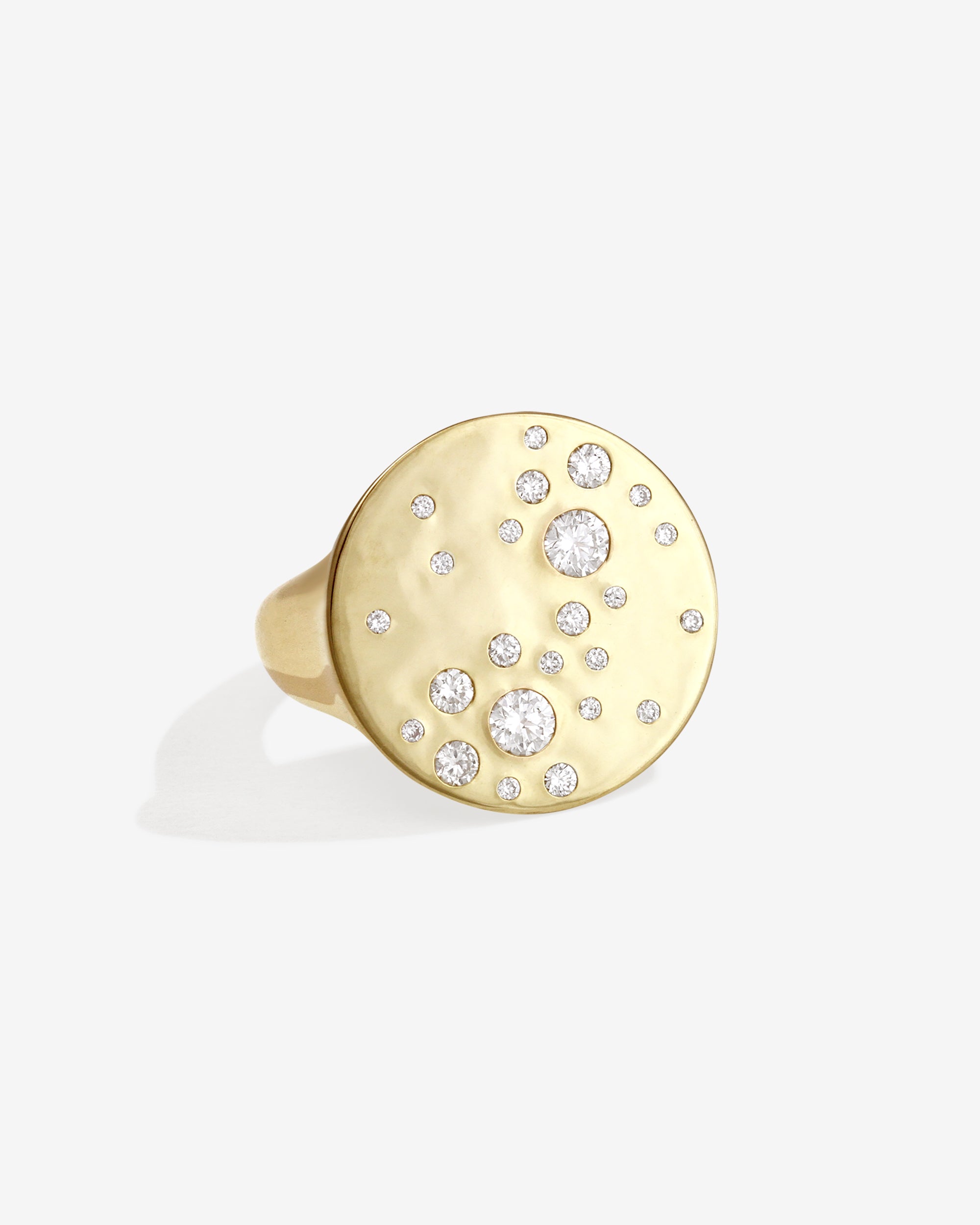 Galaxy Ring Diamond Solid Gold