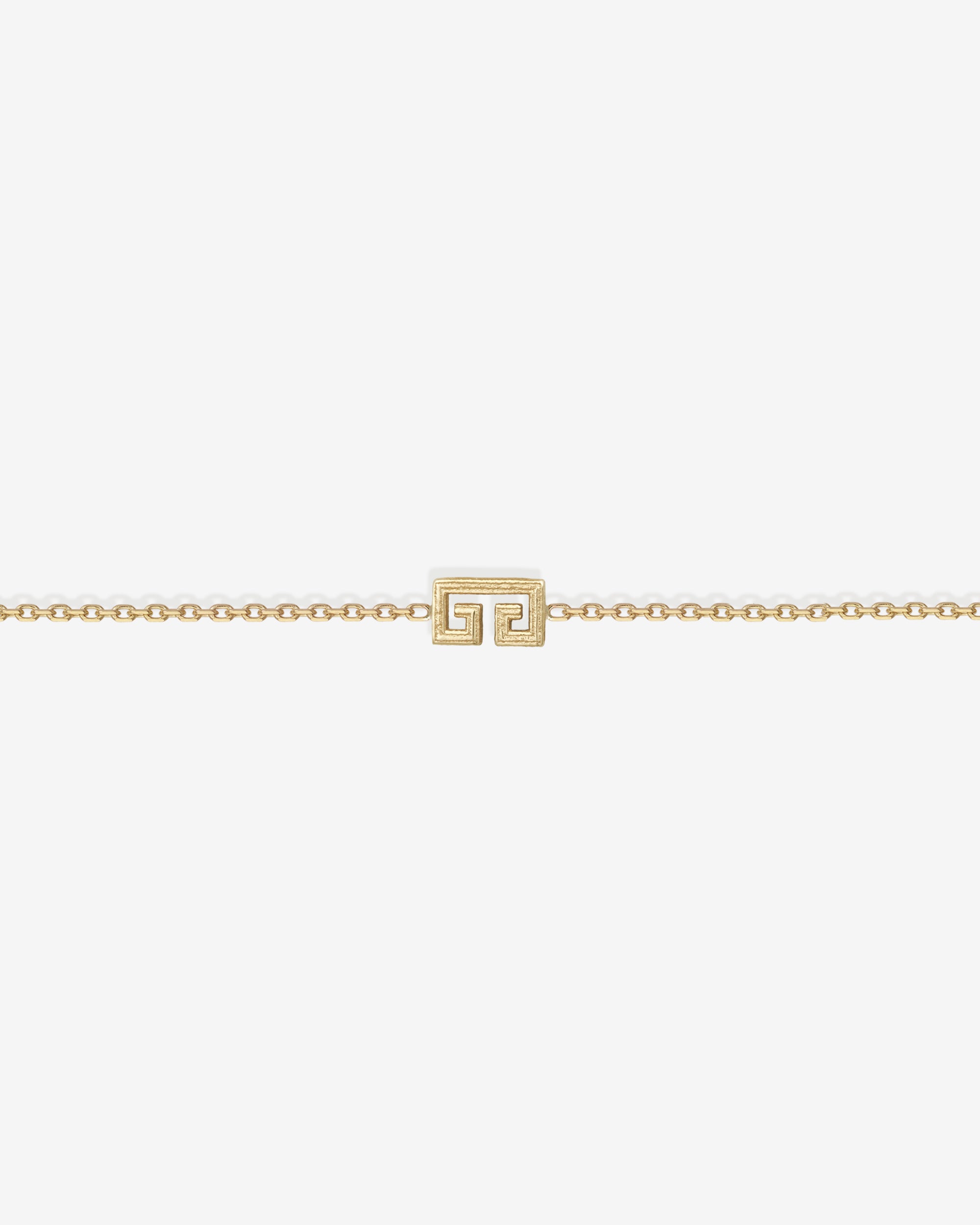 Greek Key Bracelet Solid Gold