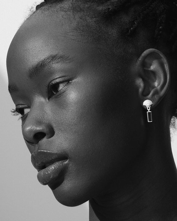 Silver Earrings Temple of the Sun US