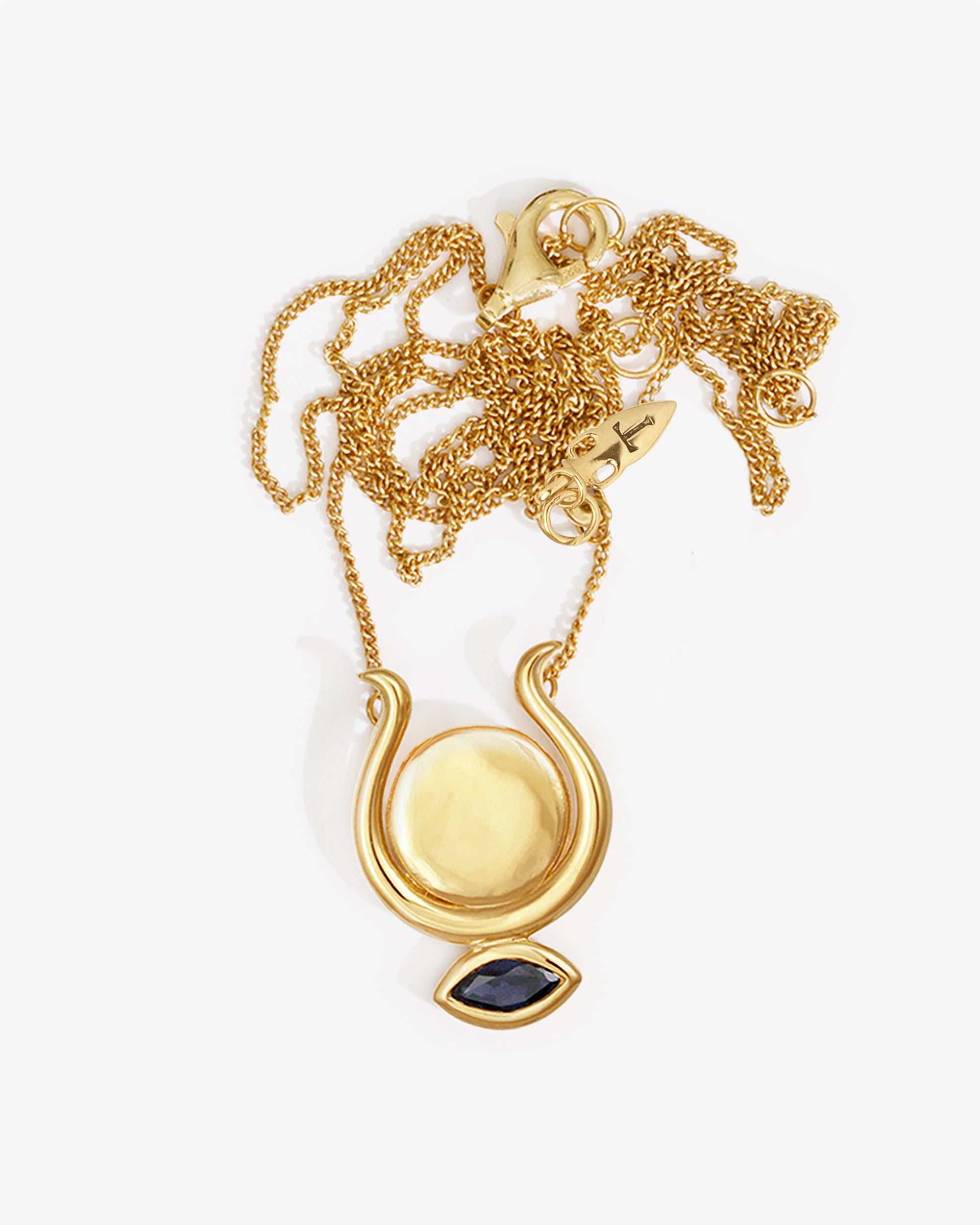 Hathor Necklace Gold Vermeil