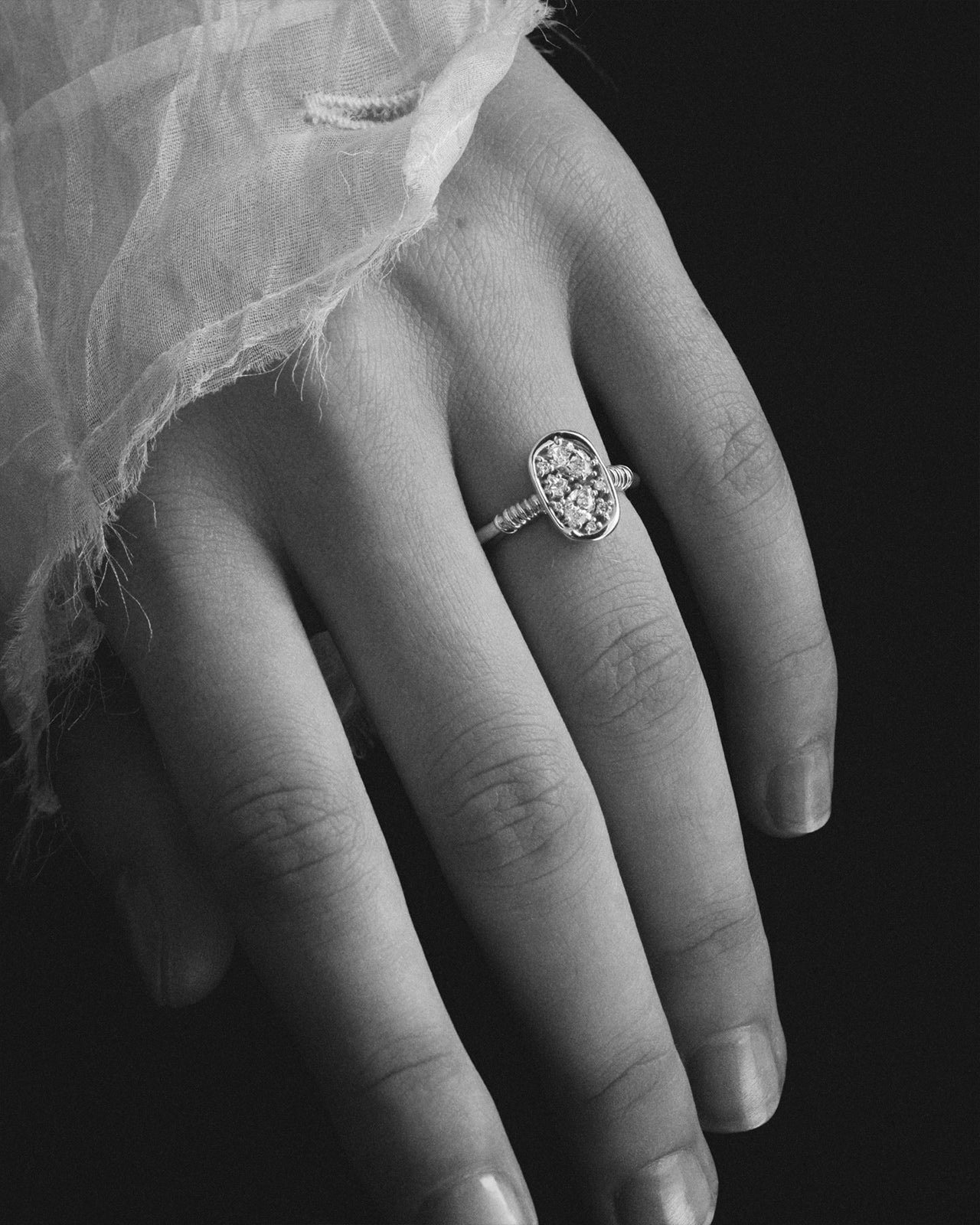 Illume Ring Diamond White Gold