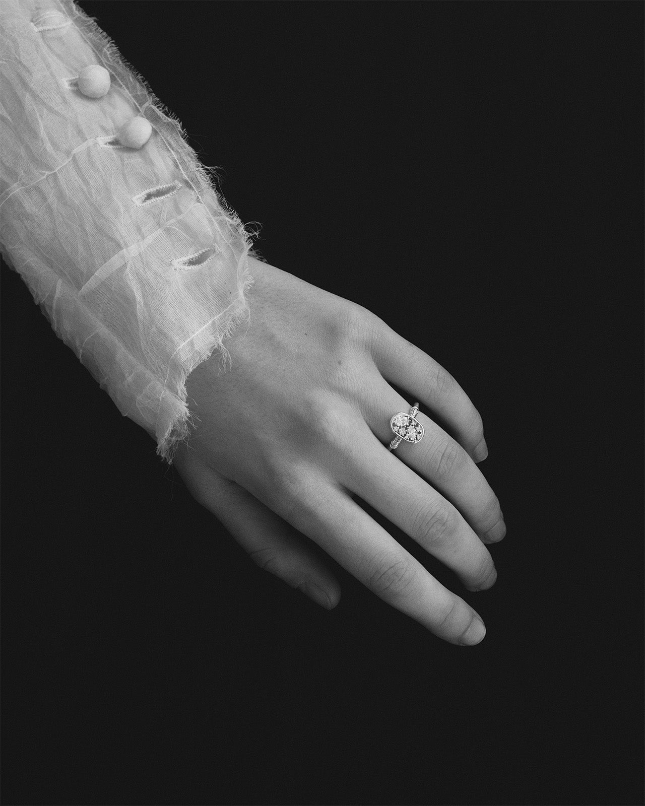 Illume Ring Diamond White Gold