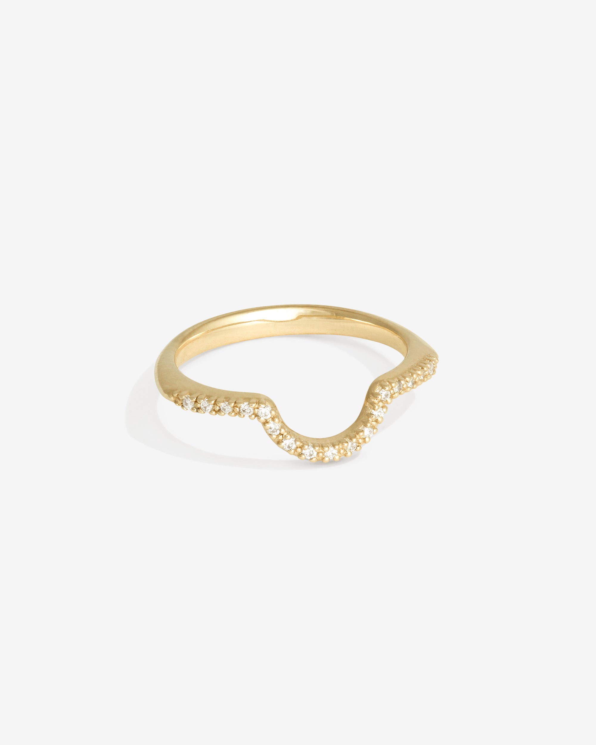 Illume Arch Ring Diamond Solid Gold