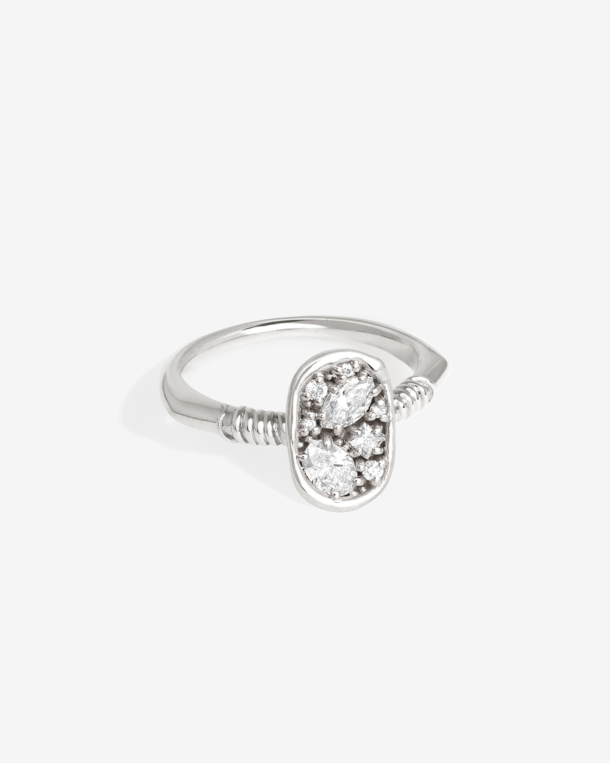 Illume Ring Diamond White Gold