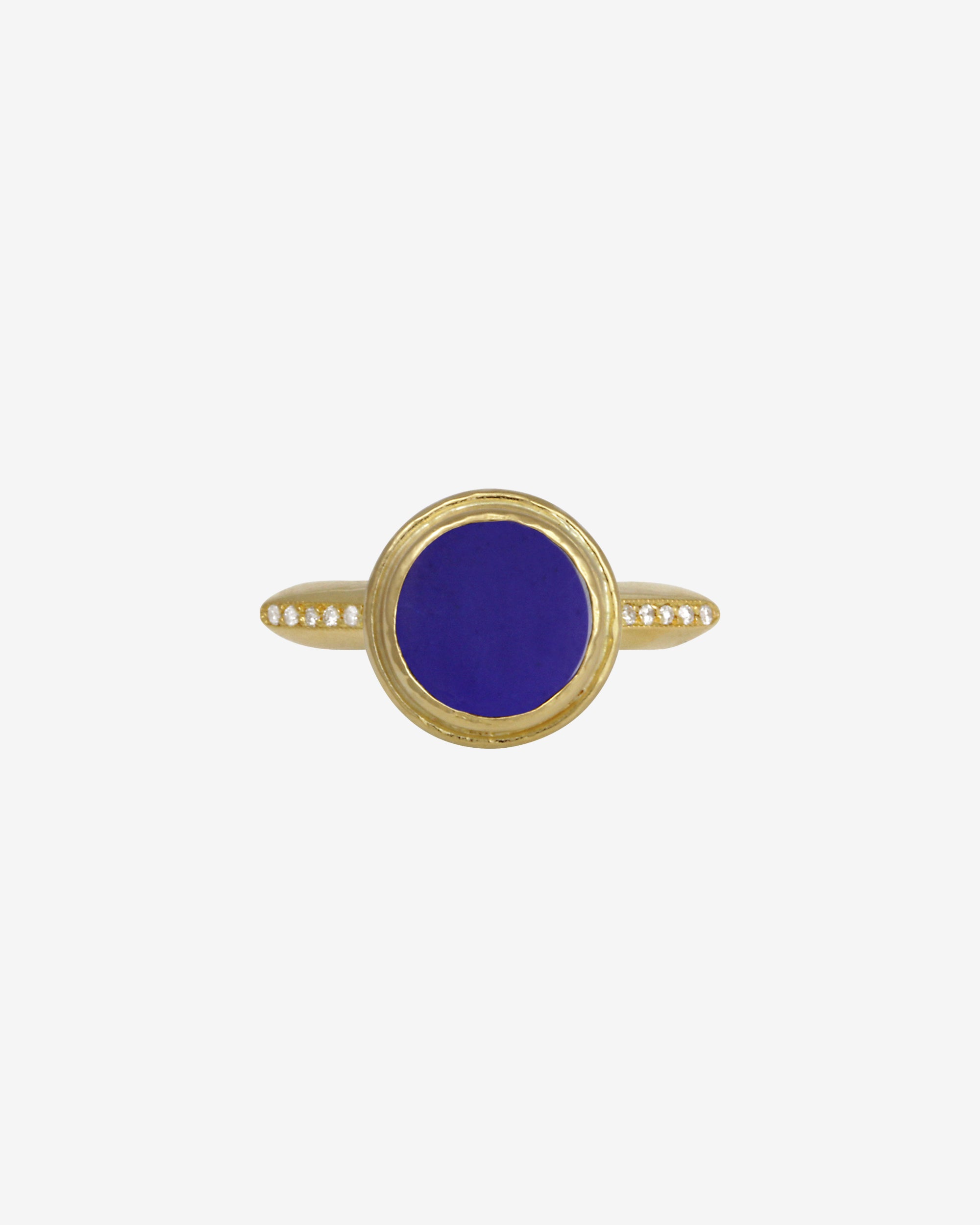 Inara Ring Lapis Solid Gold