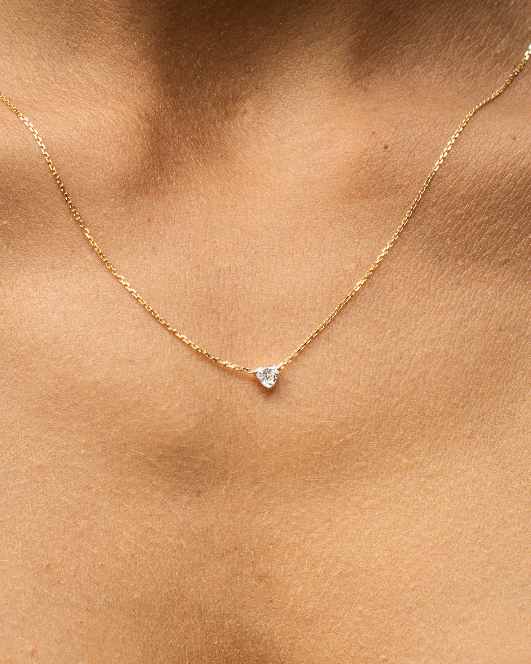 Venus Necklace Diamond Solid Gold