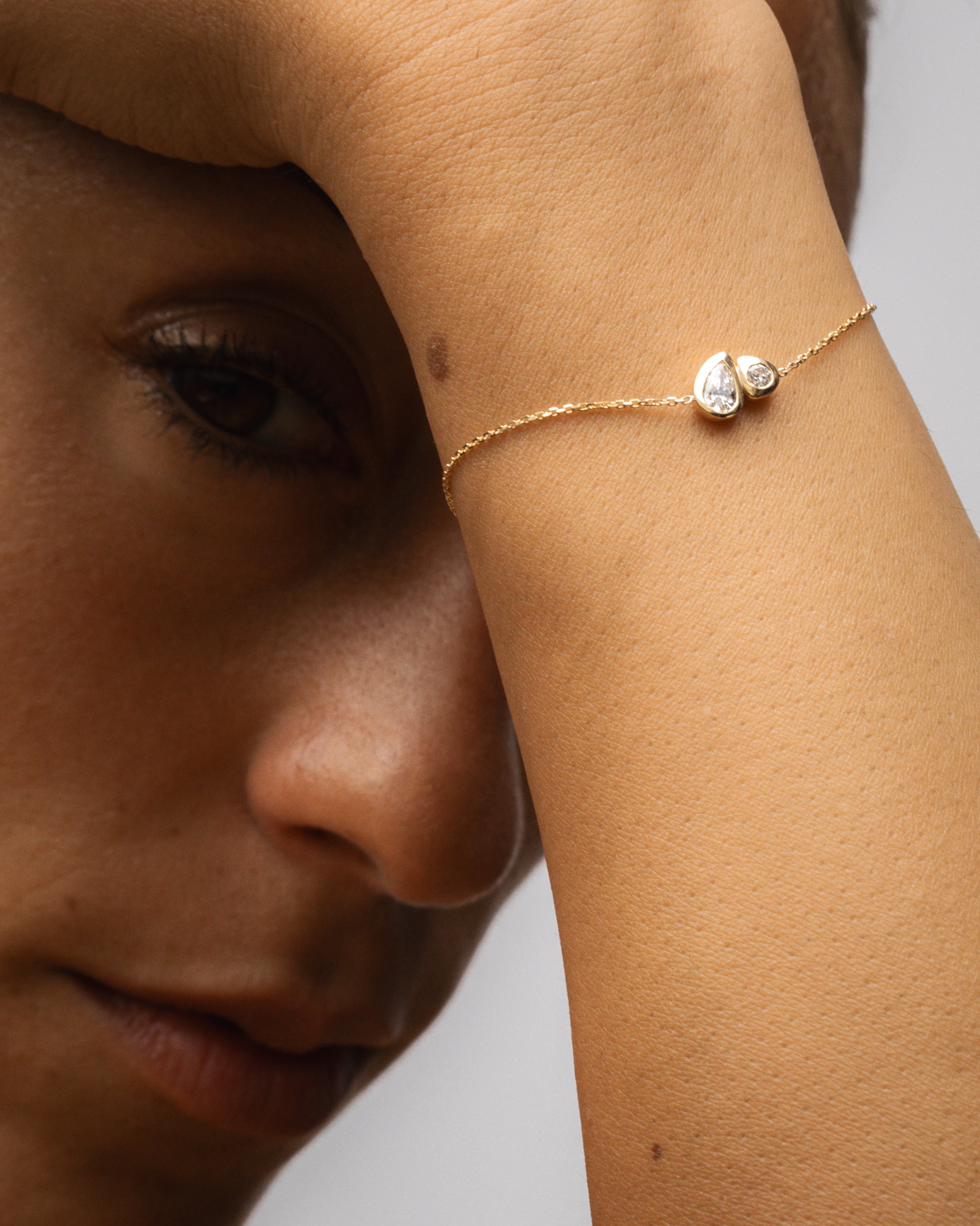 Synergy Bracelet Diamond Solid Gold