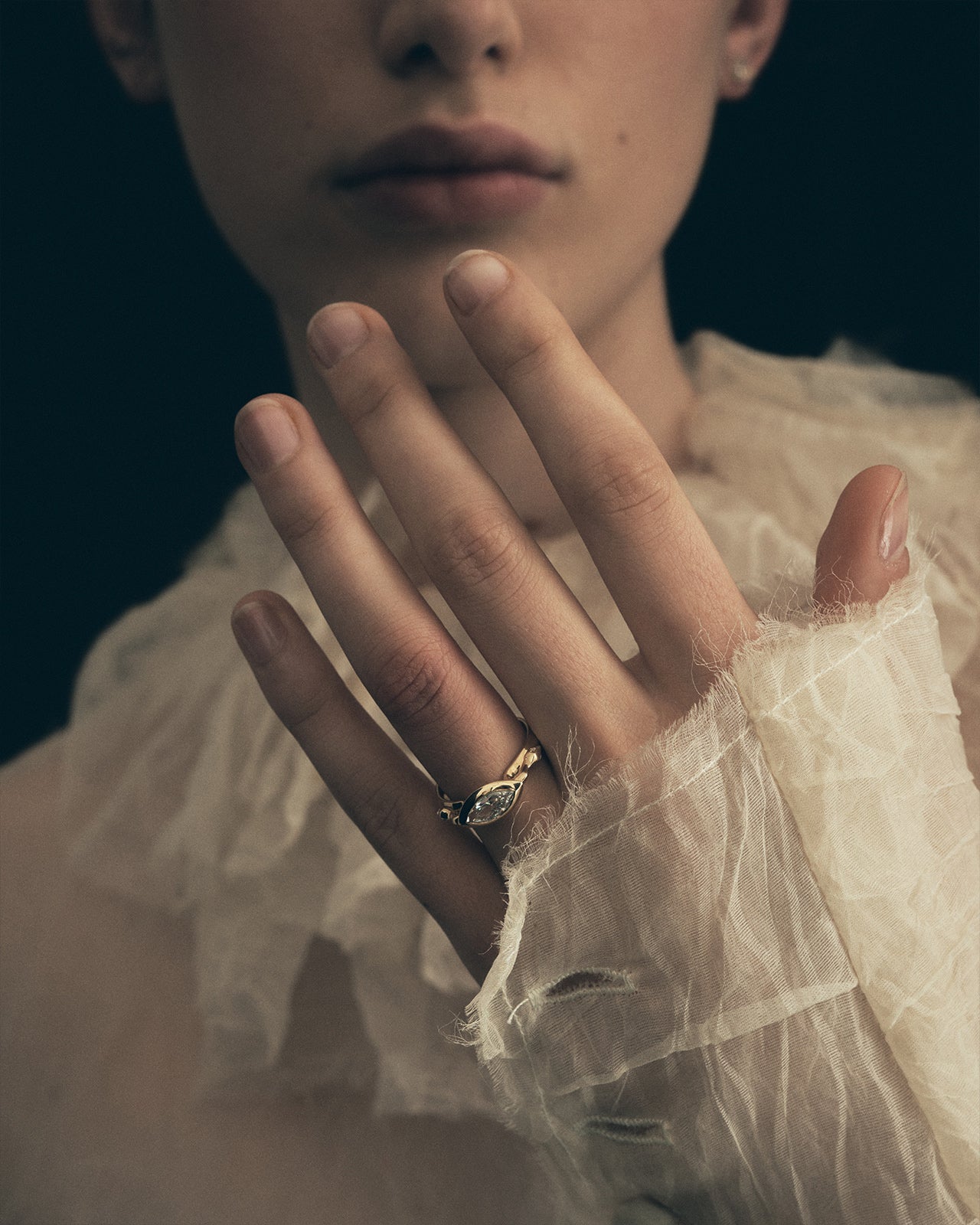 Juno Ring Diamond Solid Gold