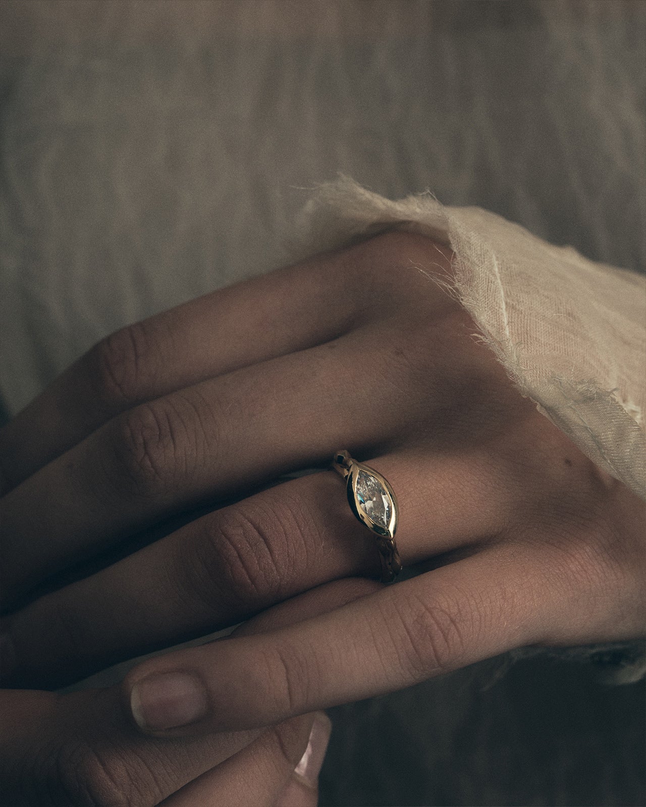 Juno Ring Diamond Solid Gold