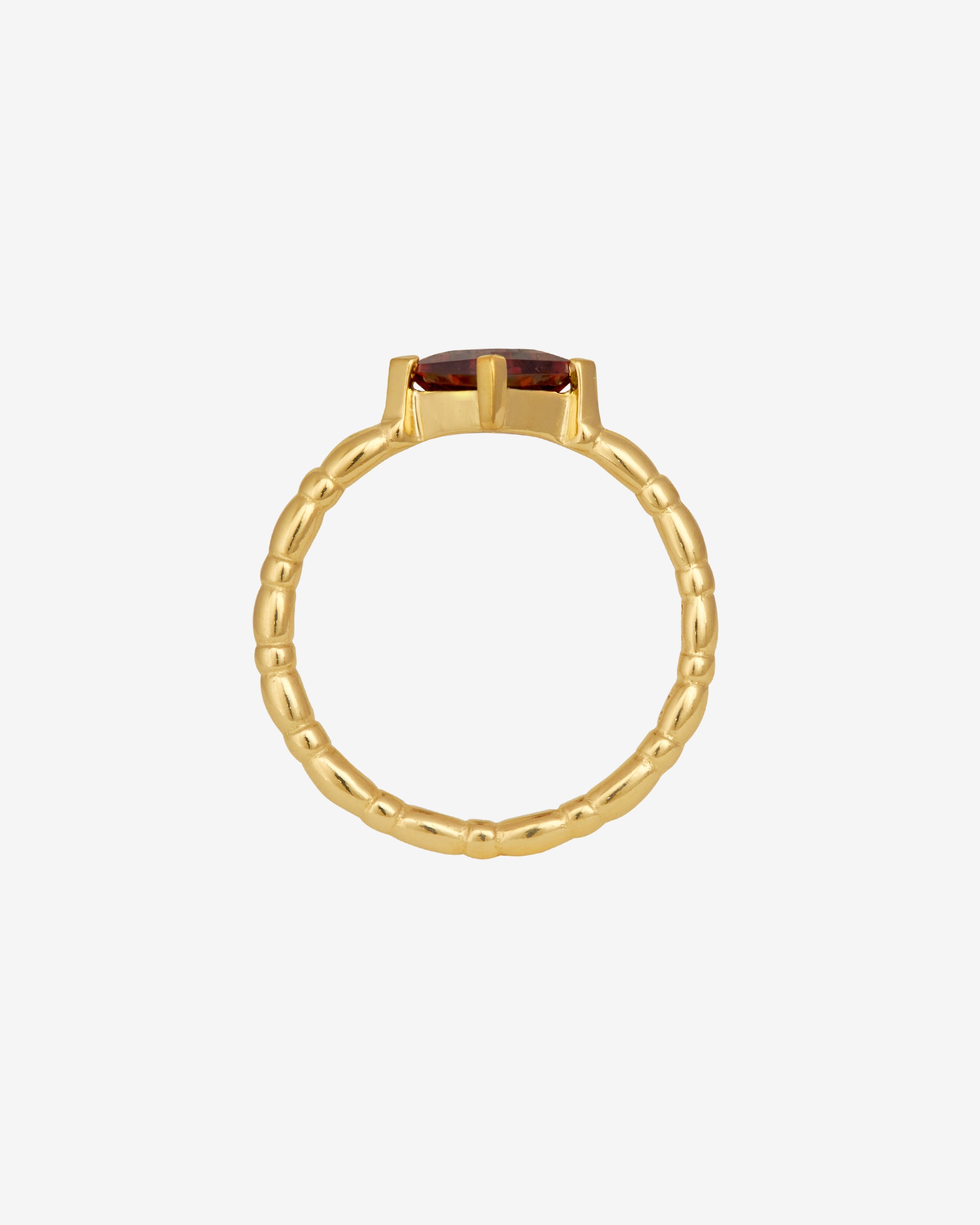 Jaya Ring Garnet Gold Vermeil