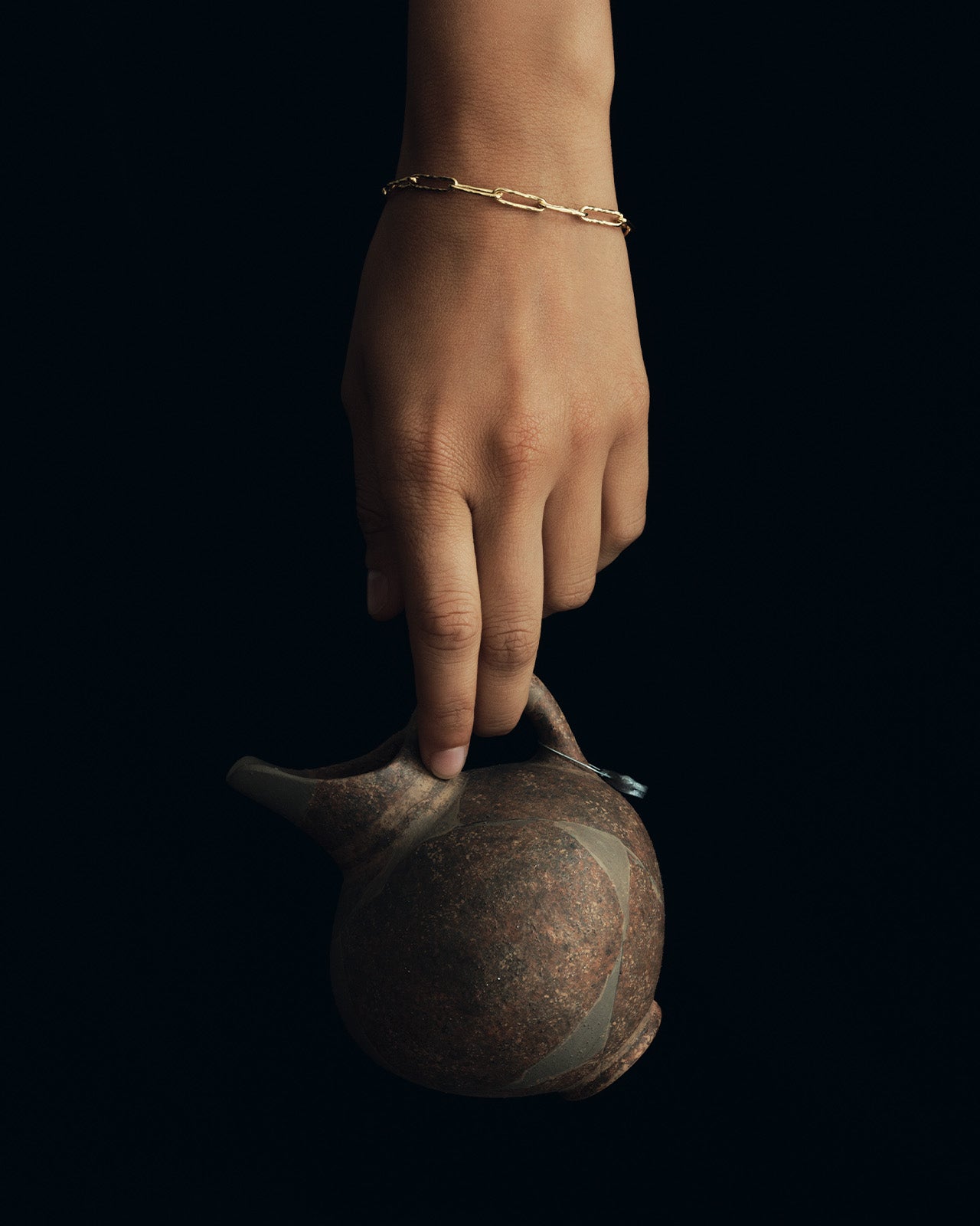 Kiya Chain Bracelet Gold Vermeil