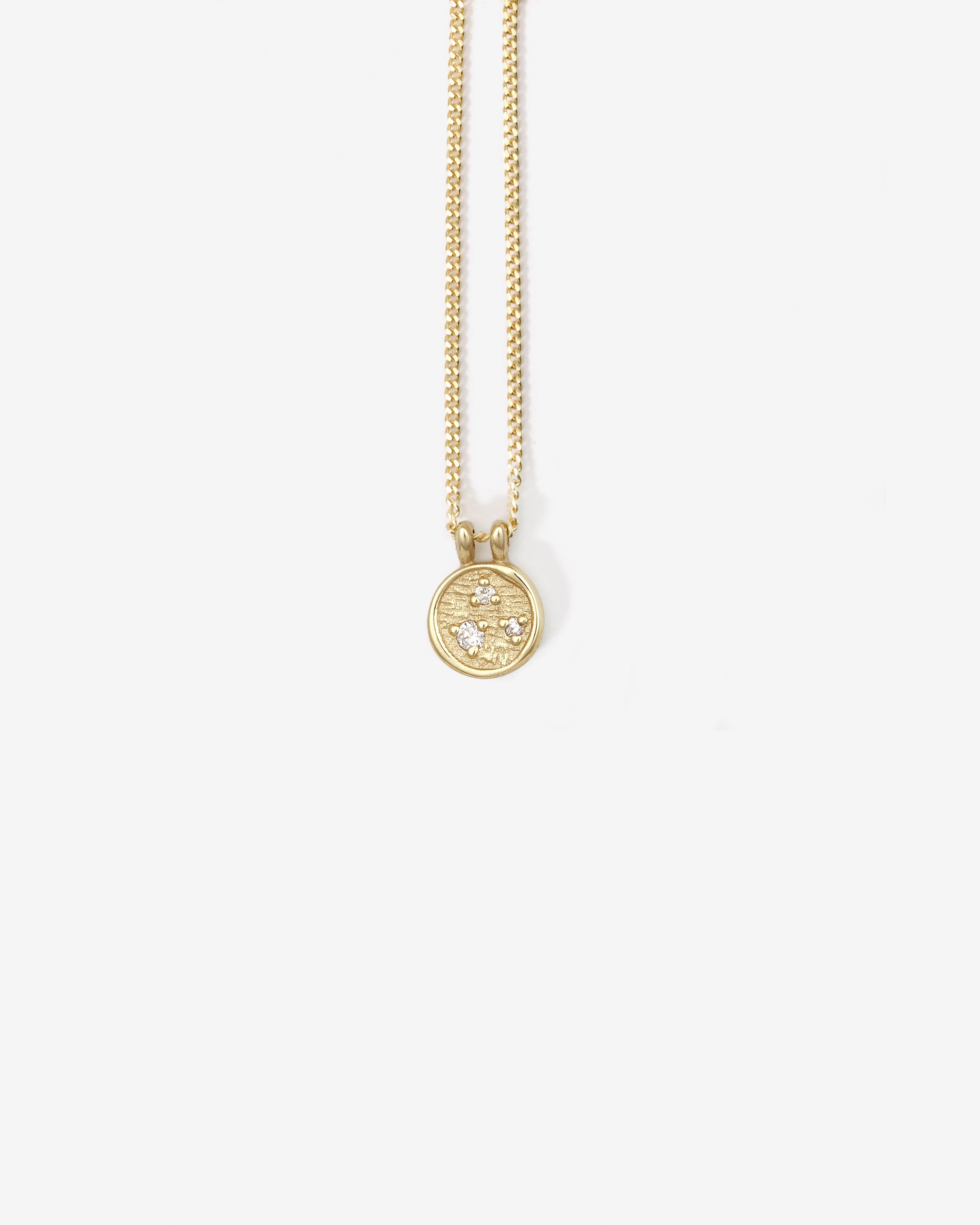 Kasia Coin Necklace Solid Gold