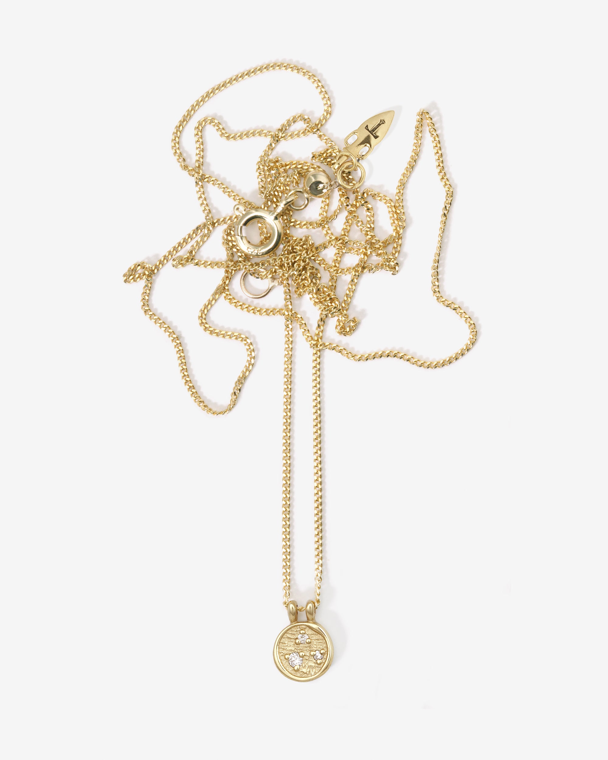 Kasia Coin Necklace Solid Gold