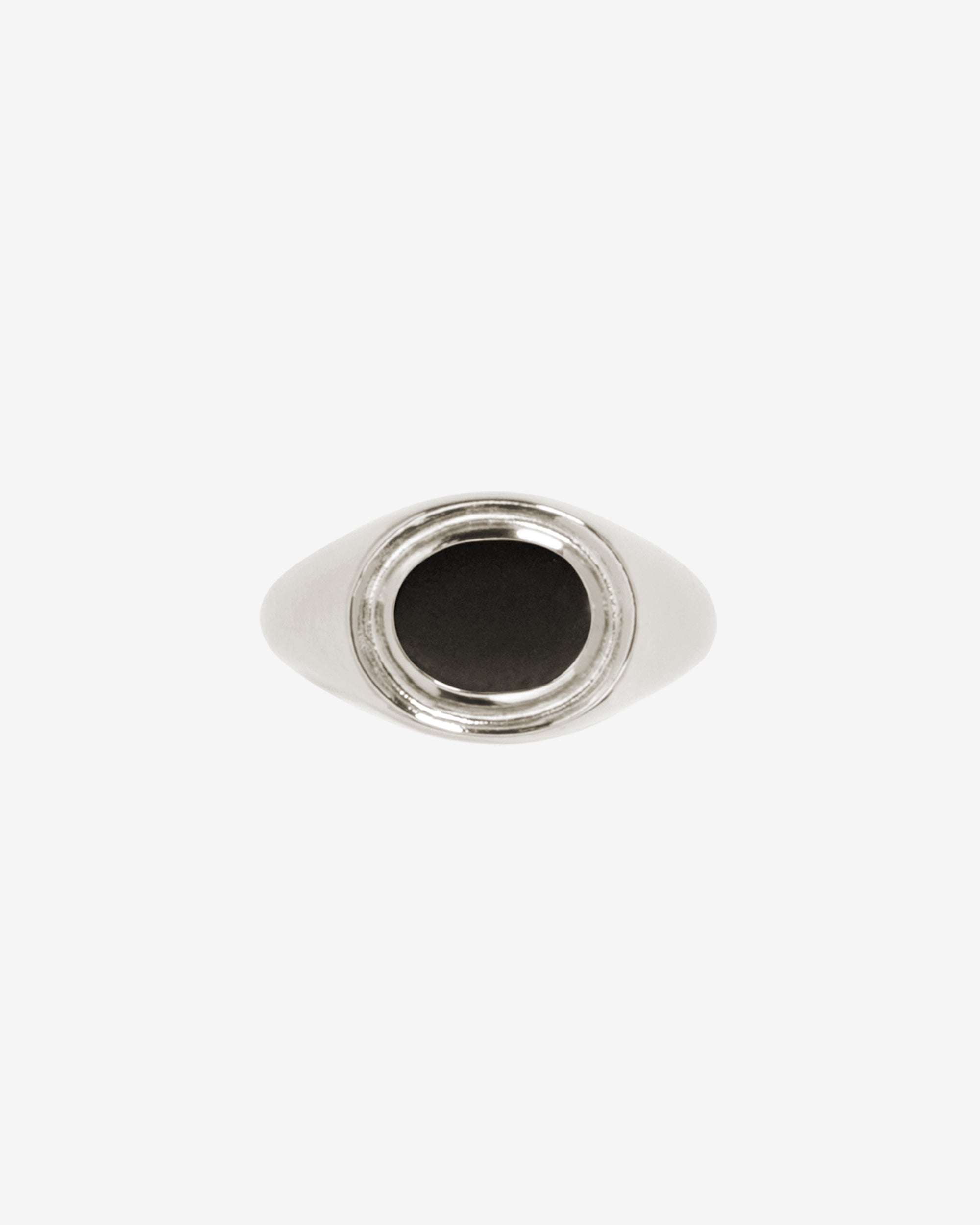 Kosmos Ring Onyx Silver