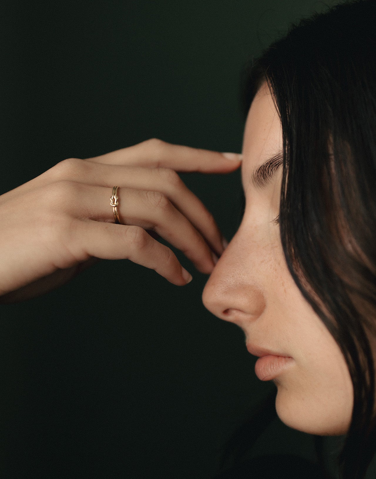 Love Knot Ring Solid Gold