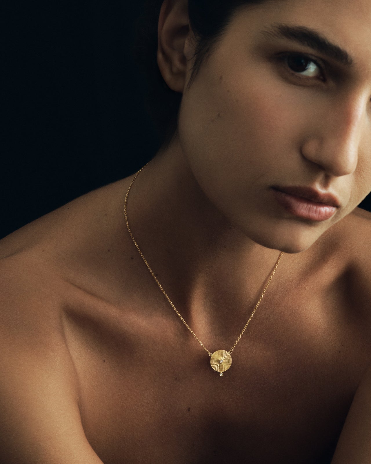 Lydia Necklace Solid Gold