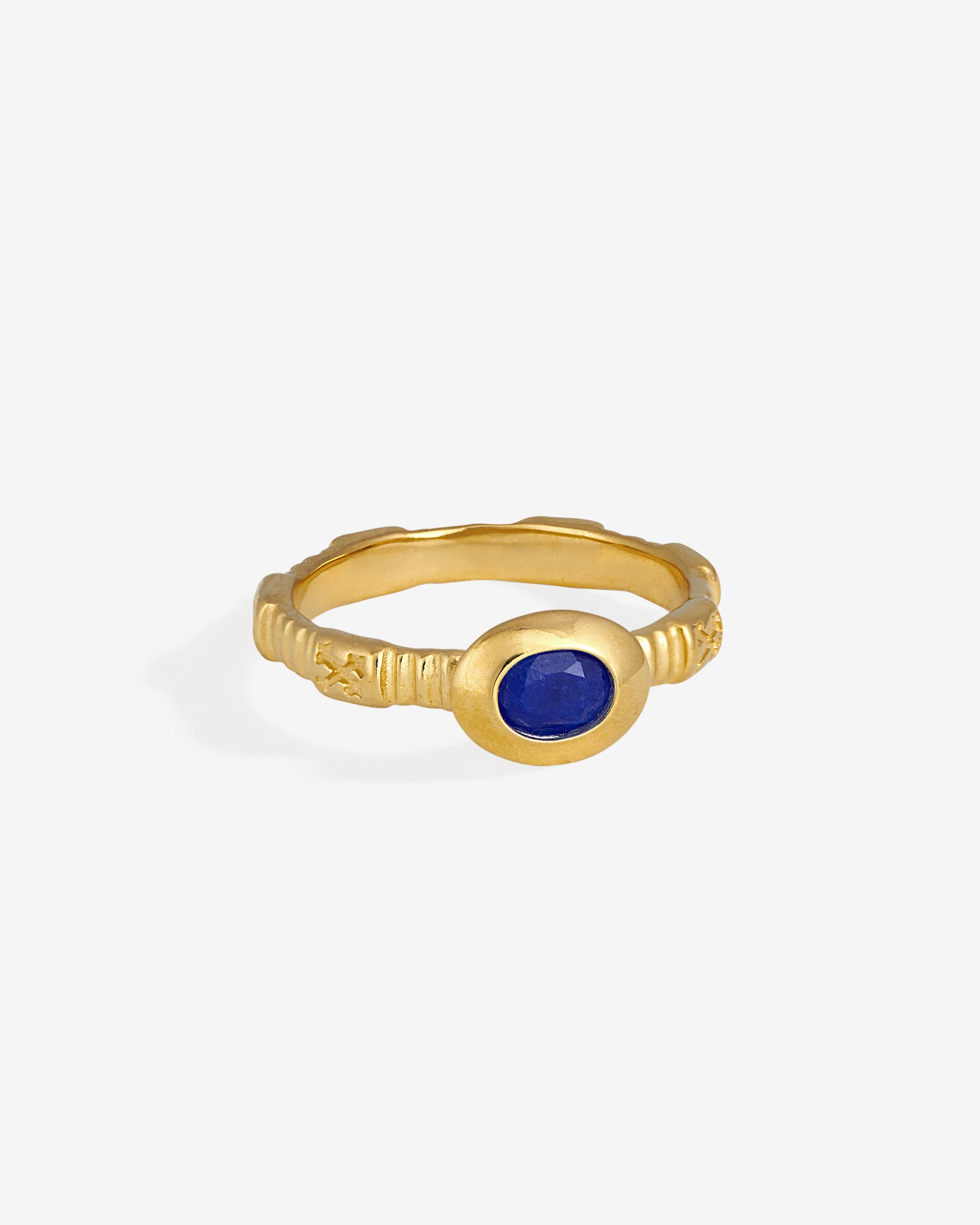 Lazuli Ring Gold Vermeil