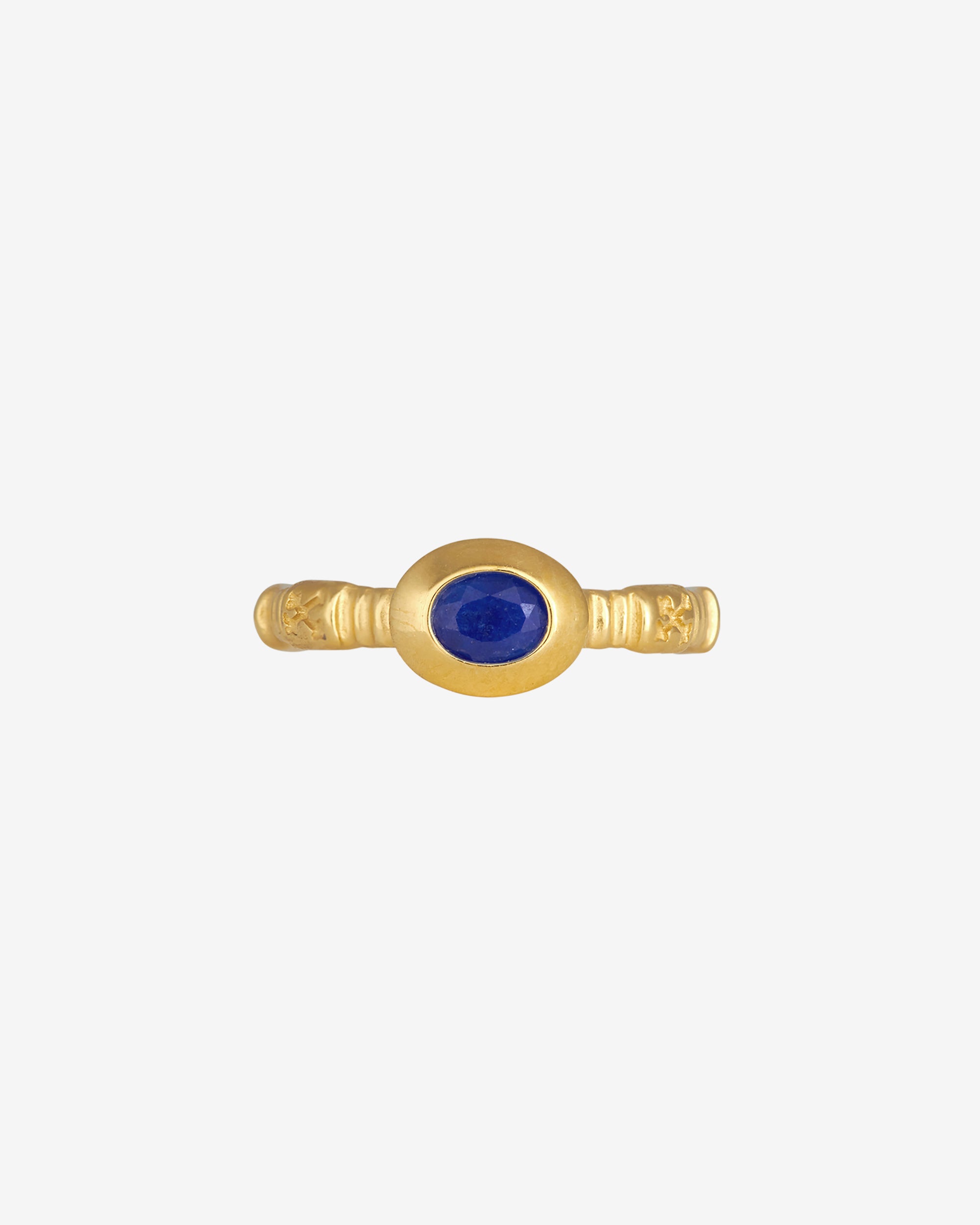 Lazuli Ring Gold Vermeil
